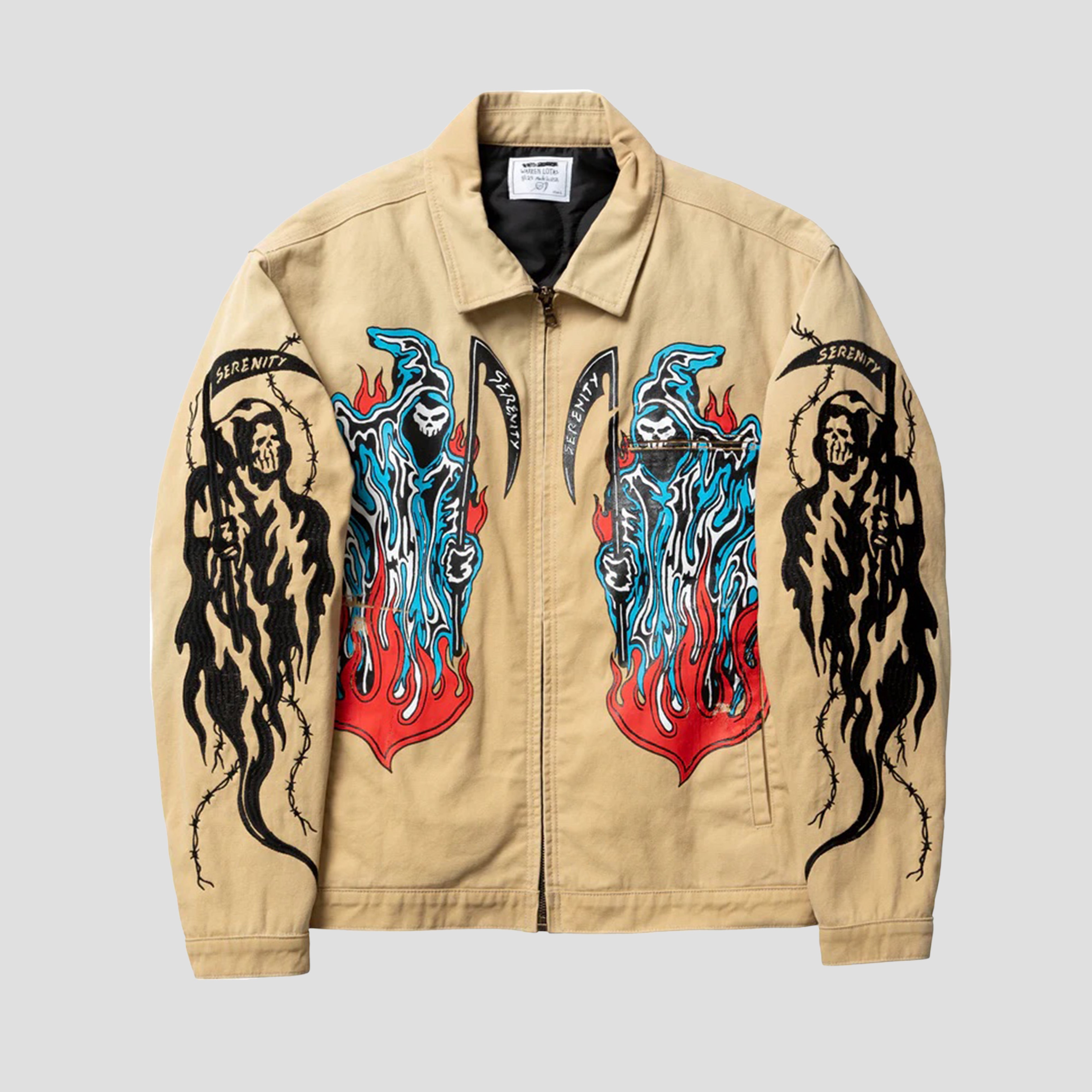 GARAGE PRINTED WORK JACKET