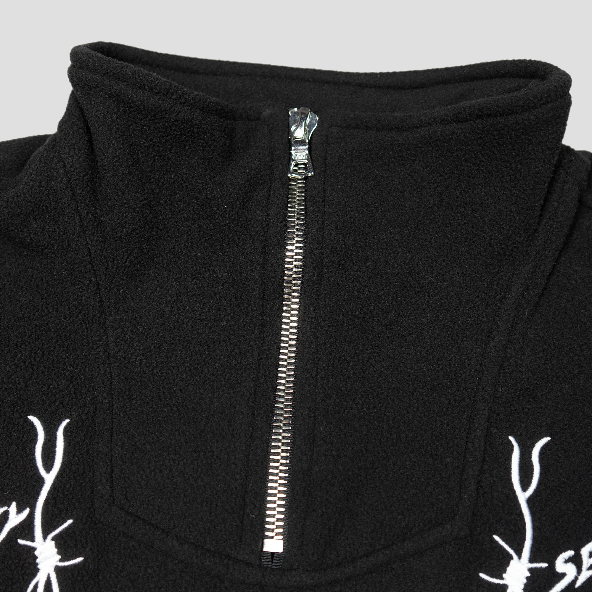 EMBROIDERED JAPANESE 1/4 FLEECE