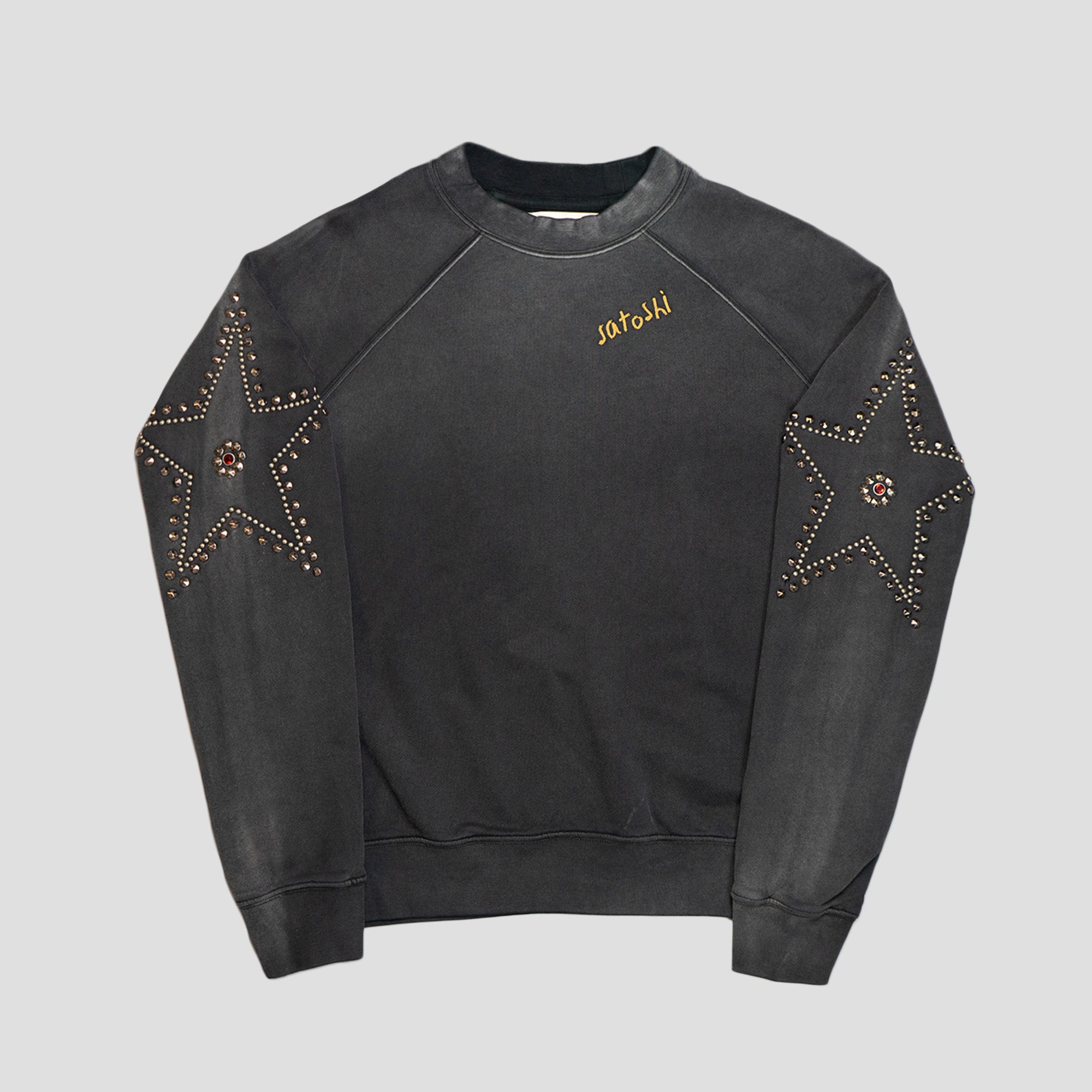 STAR STUDDED CREWNECK