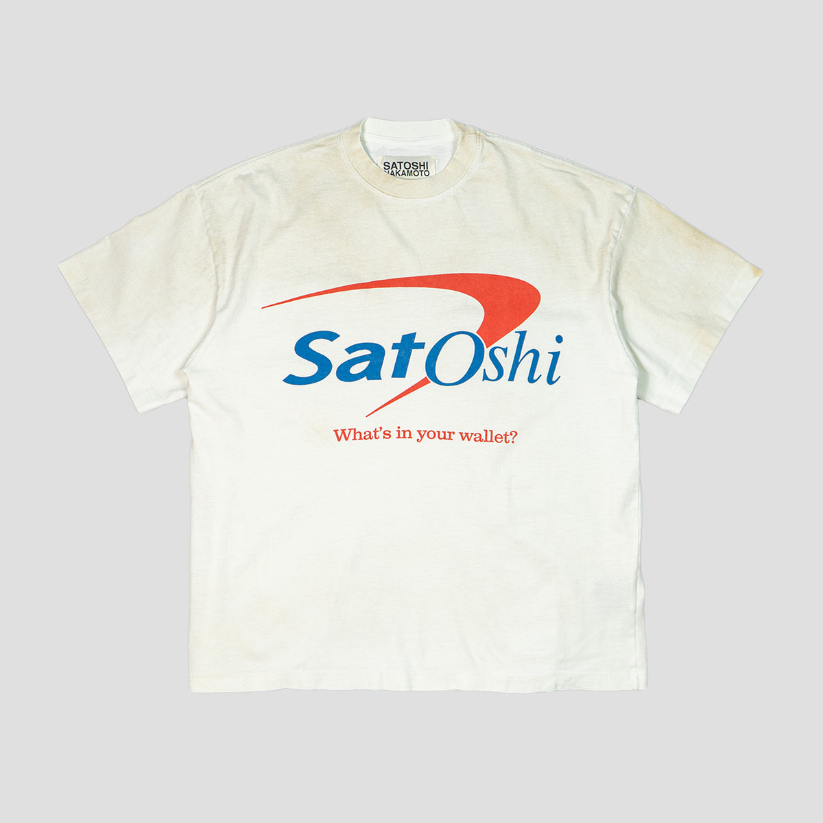 SATOSHI NAKAMOTO - BANK OF SATOSHI S/S T-SHIRTS