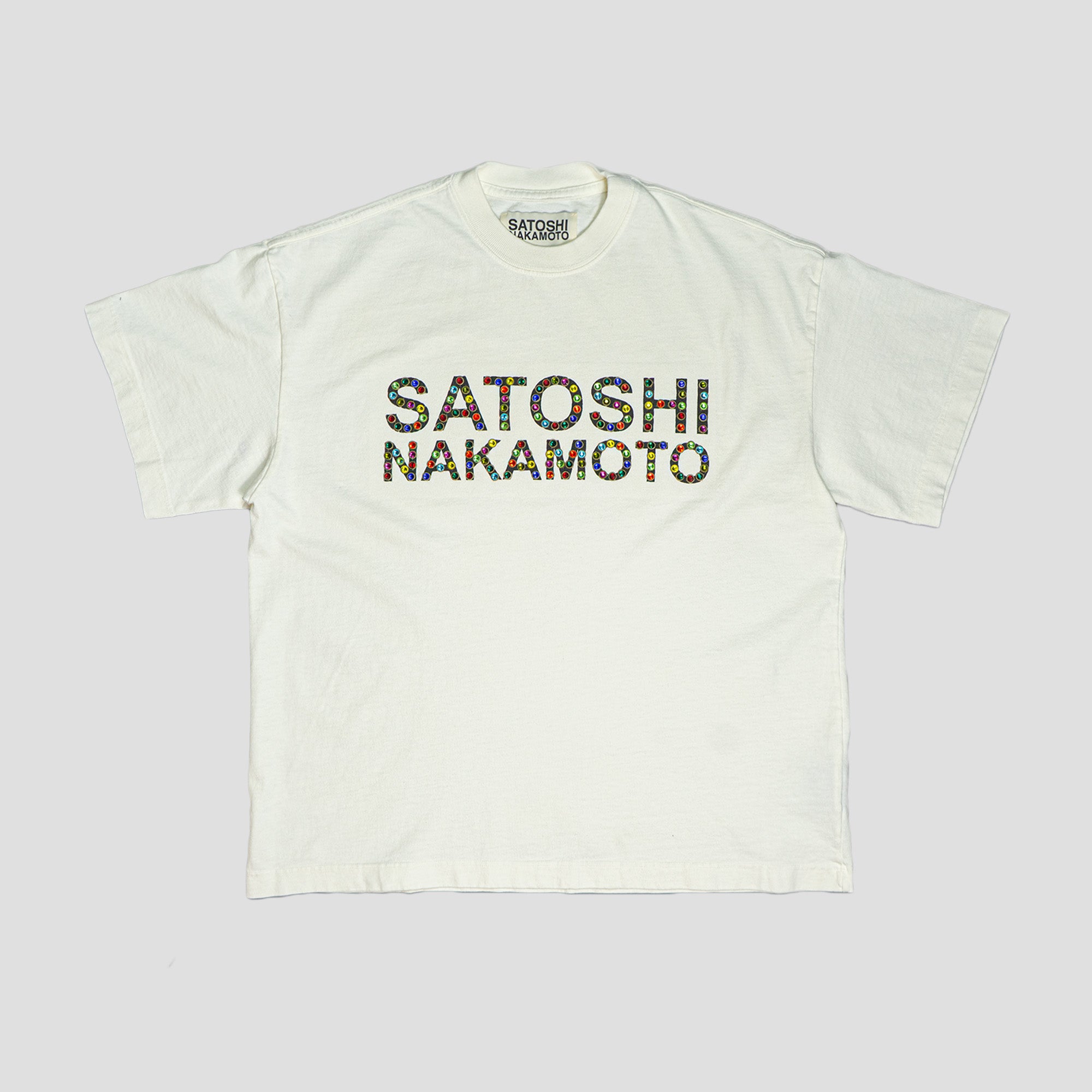 STUDDED LOGO T-SHIRTS