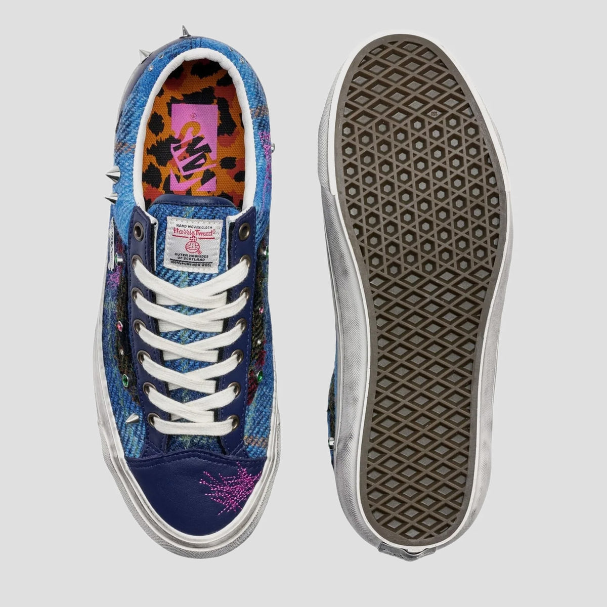 LX Old Skool 36 Harris Tweed Navy/Multi
