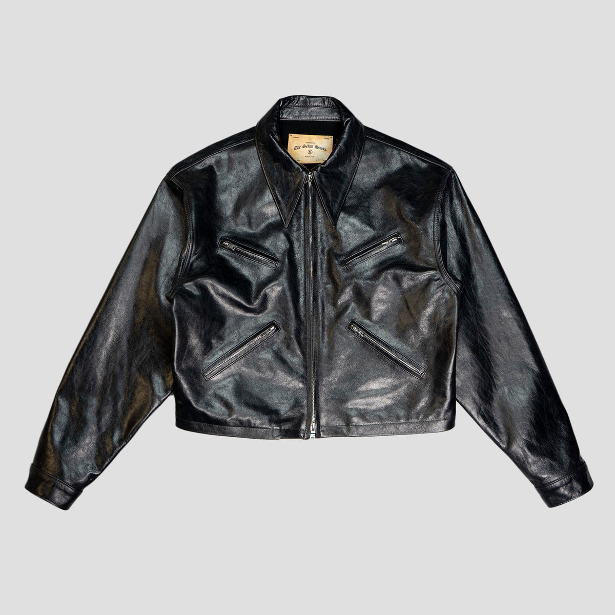 SEKRIT SAINTS - X LEATHER JACKET