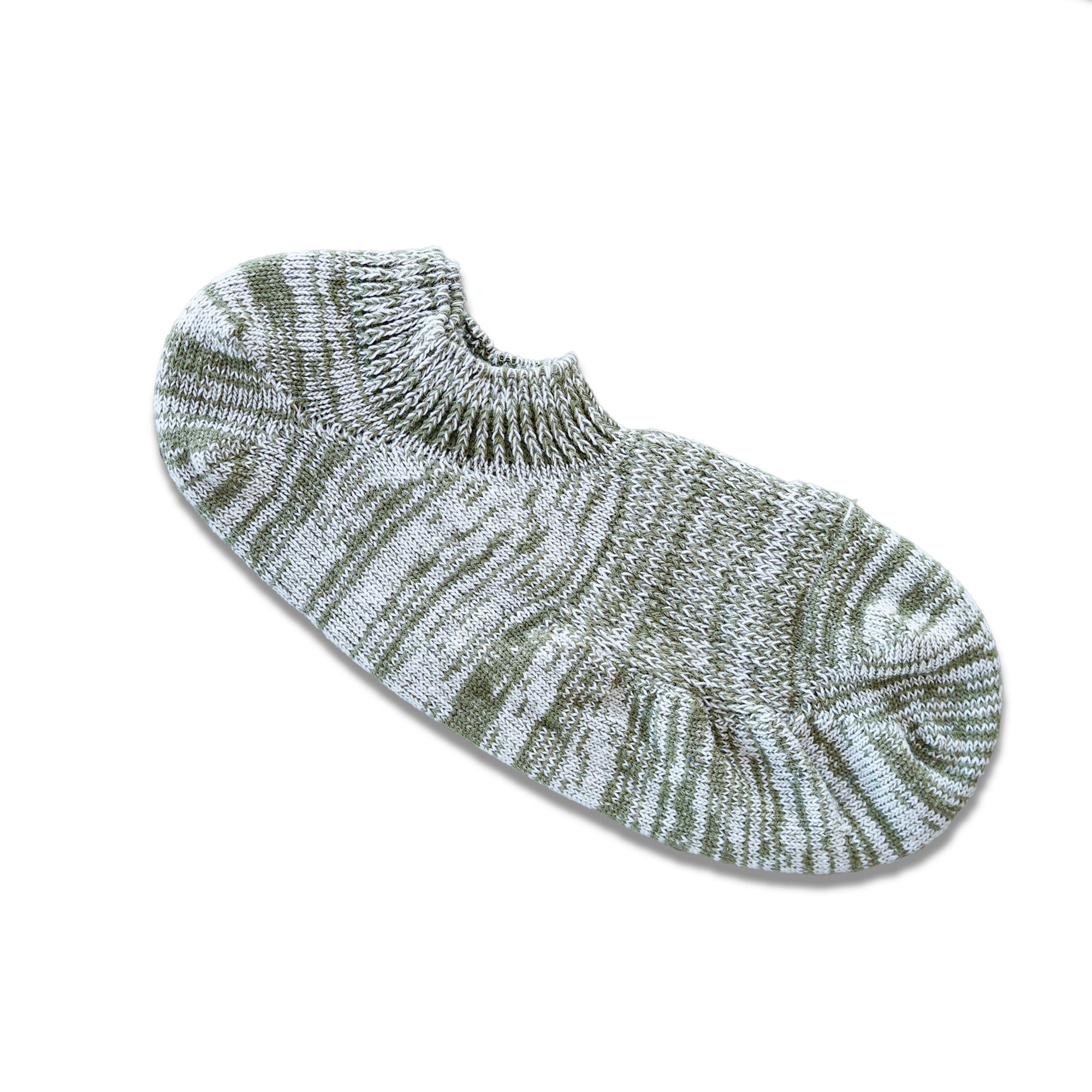 ANONYMOUS ISM - GO HEMP MELANGE NO-SHOW SOCKS at Mannahatta NYC