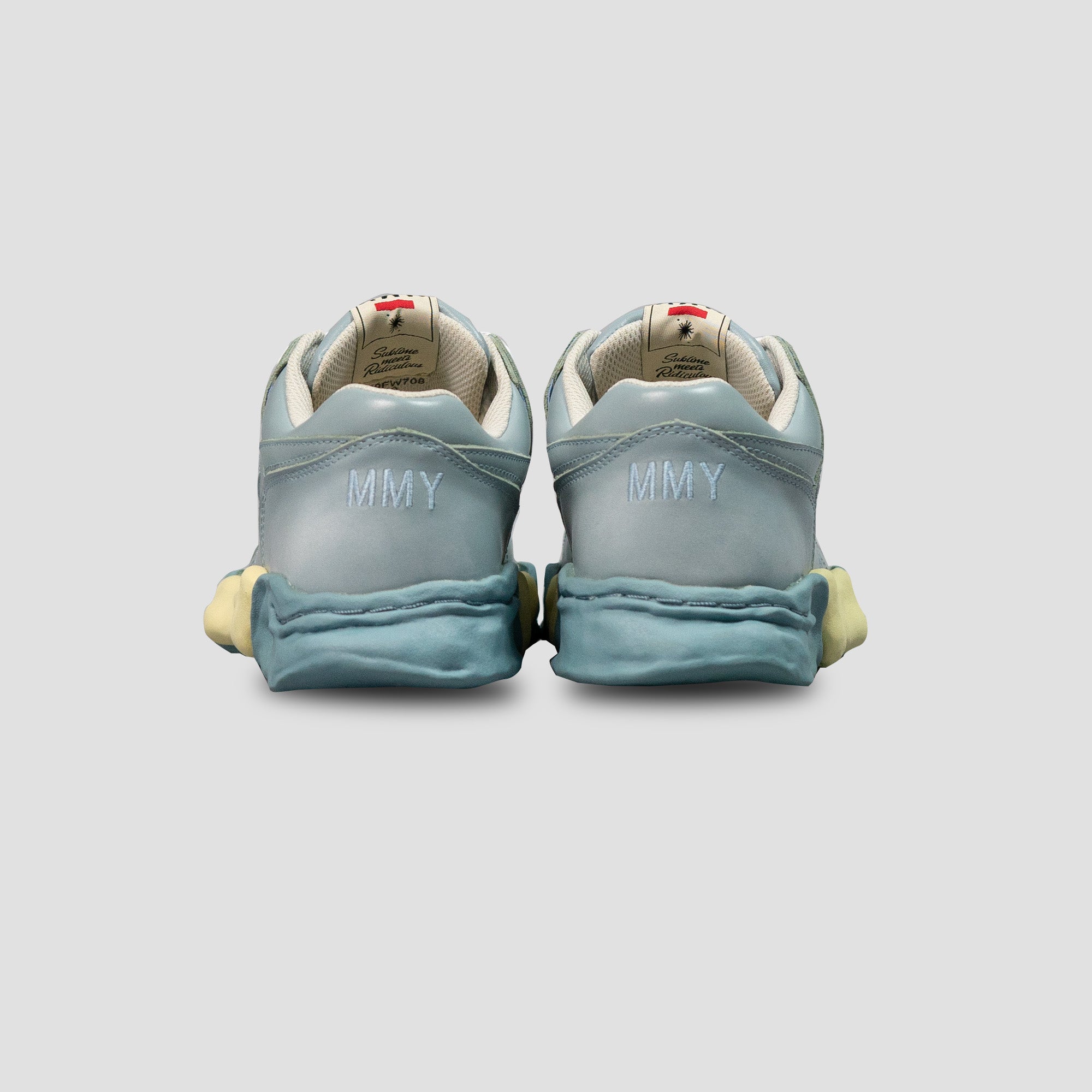 PARKER OG SOLE LOW-TOP PARAFFIN LEATHER SNEAKERS