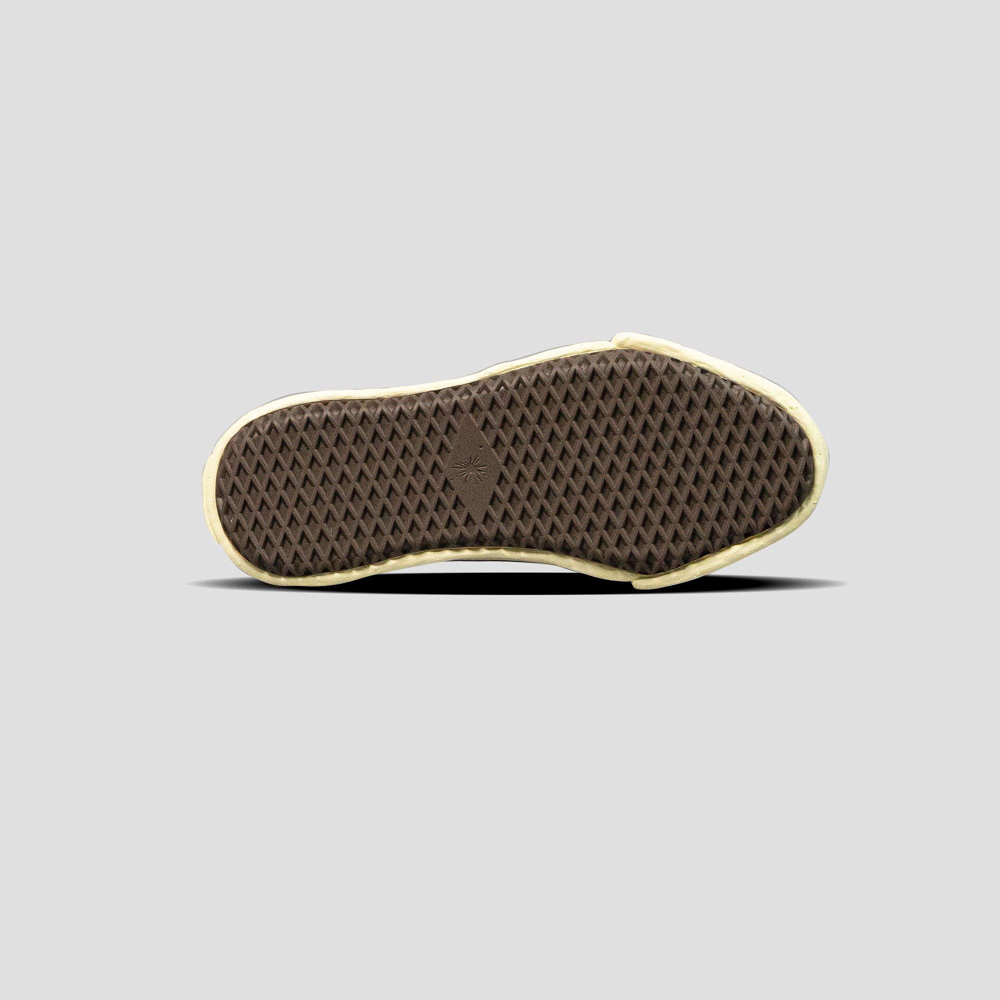 BAKER OG SOLE LOW-TOP PARAFFIN LEATHER SNEAKERS