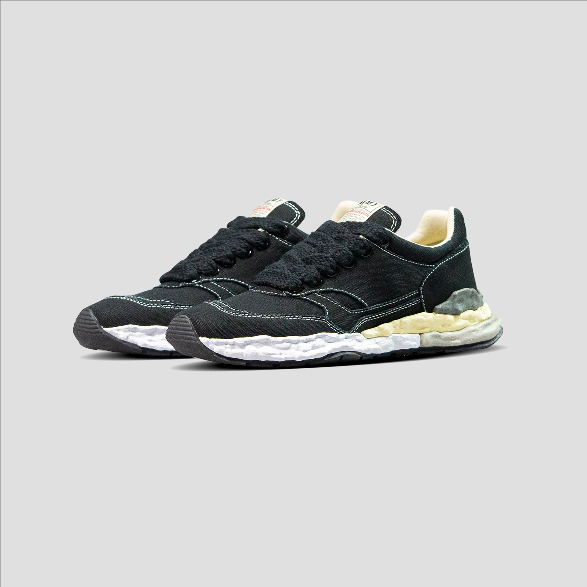 GEORGE OG SOLE LOW-TOP CANVAS SNEAKER