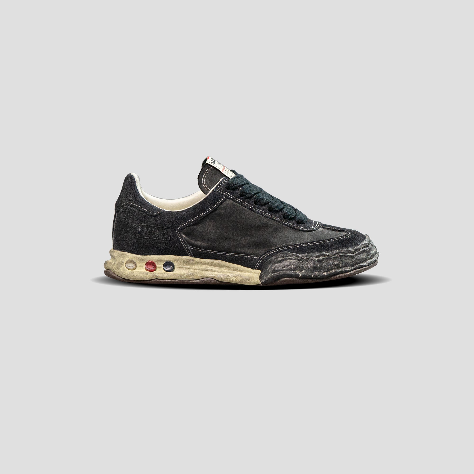 HERBIE OG SOLE LOW TOP SUEDE/NYLON SNEAKERS