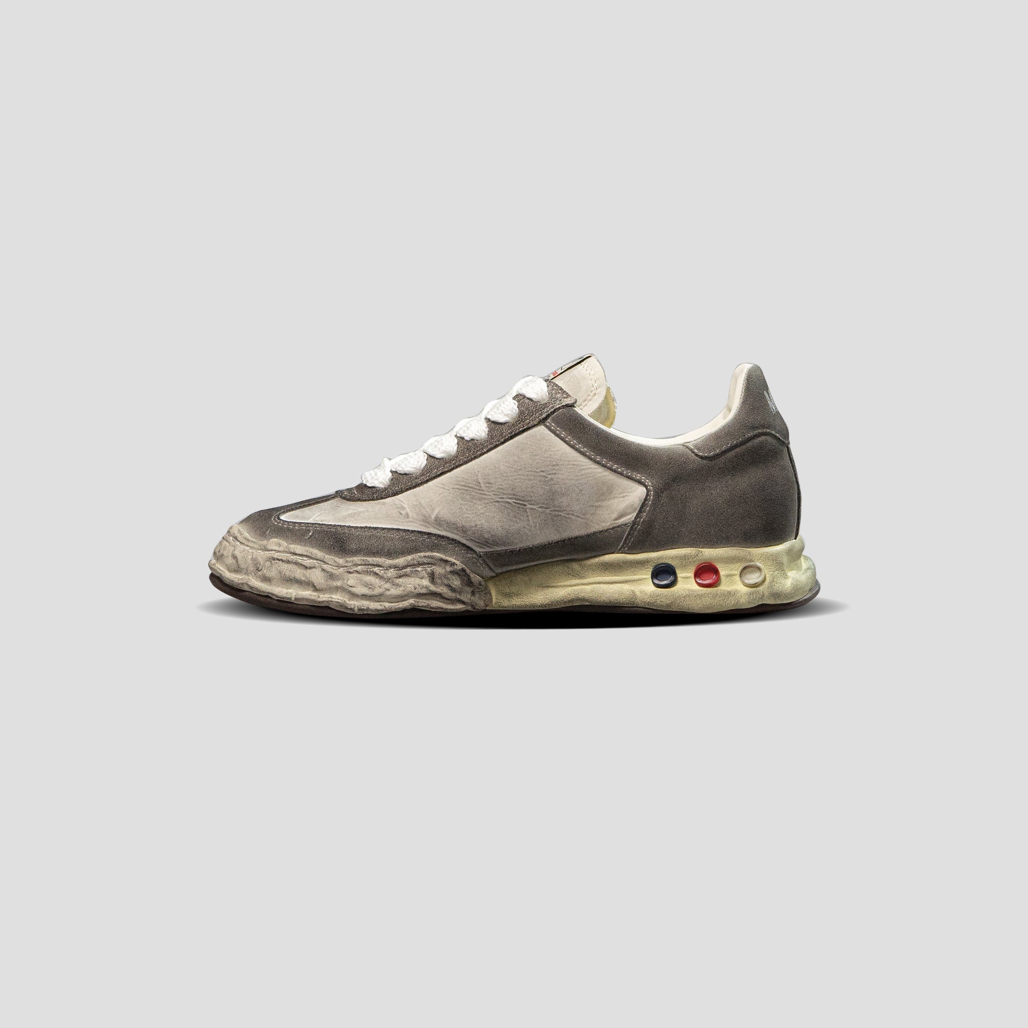 HERBIE OG SOLE LOW TOP SUEDE/NYLON SNEAKERS