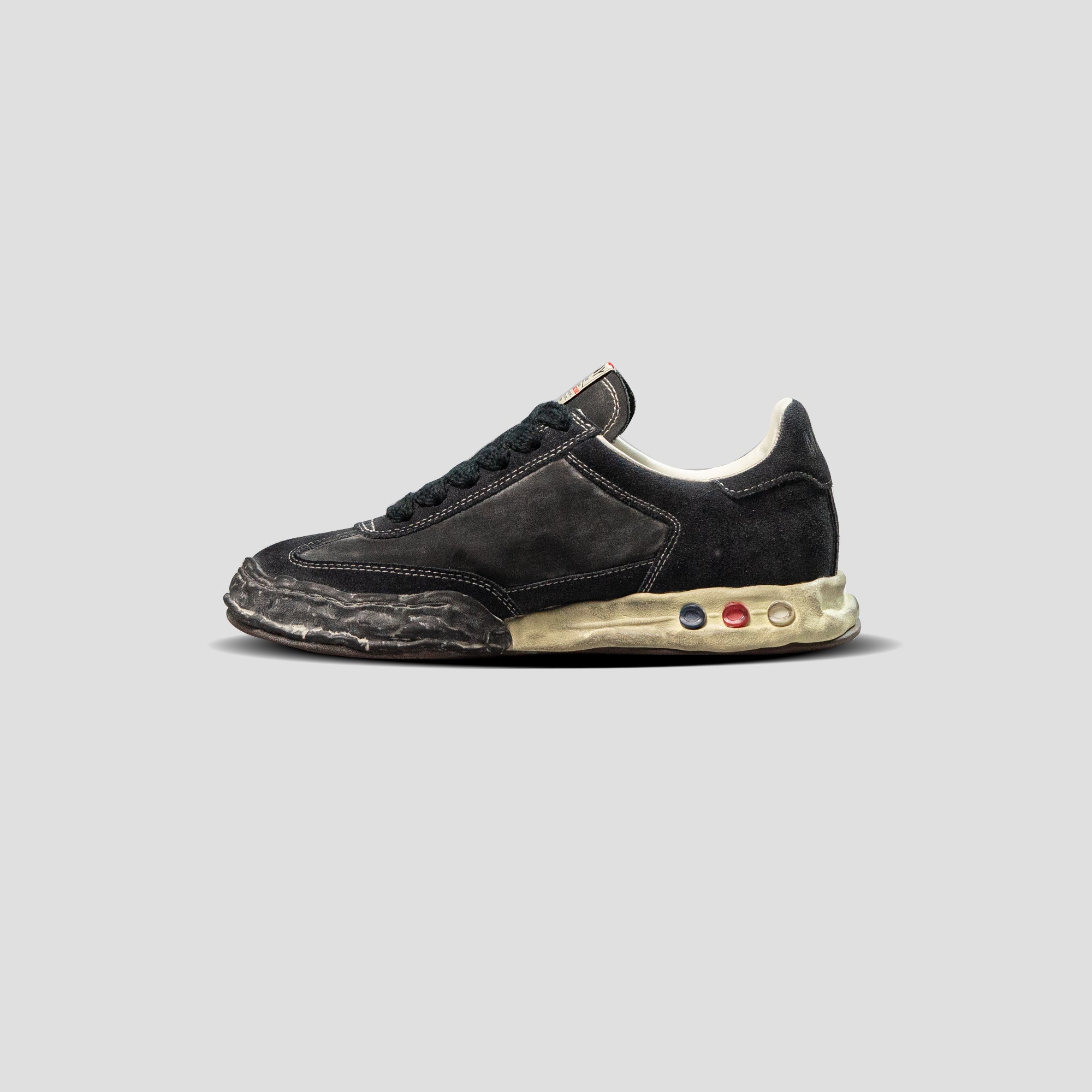 HERBIE OG SOLE LOW TOP SUEDE/NYLON SNEAKERS