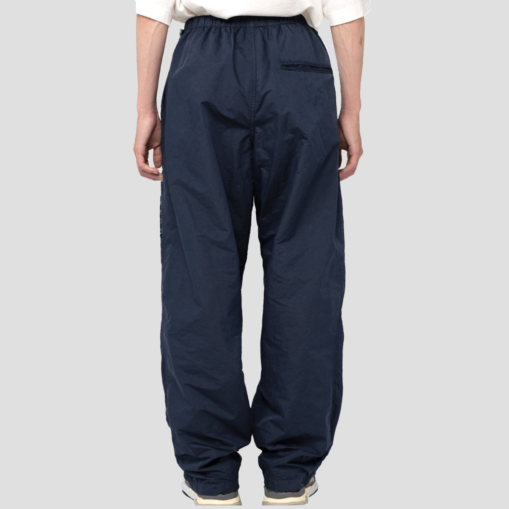 DENIM COMBINED EASY PANTS