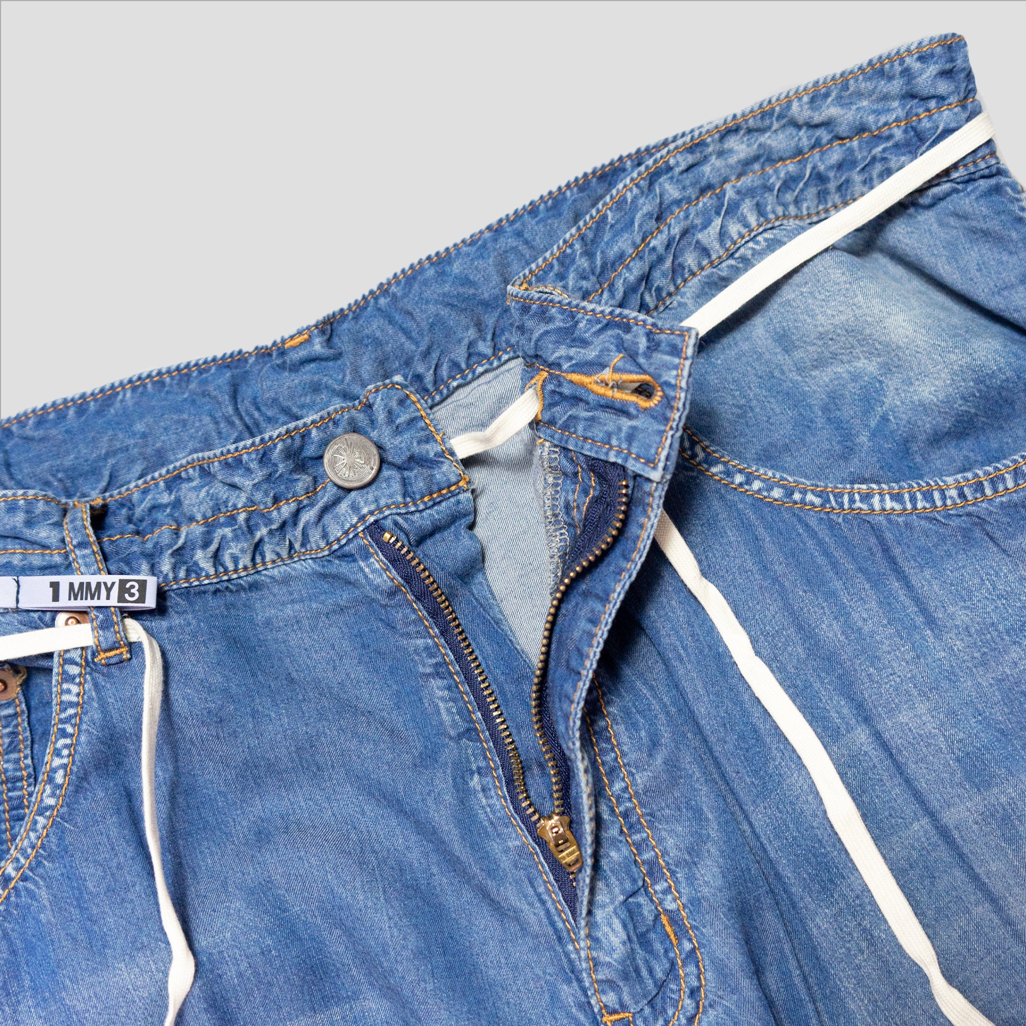 BAGGY DENIM EASY PANTS