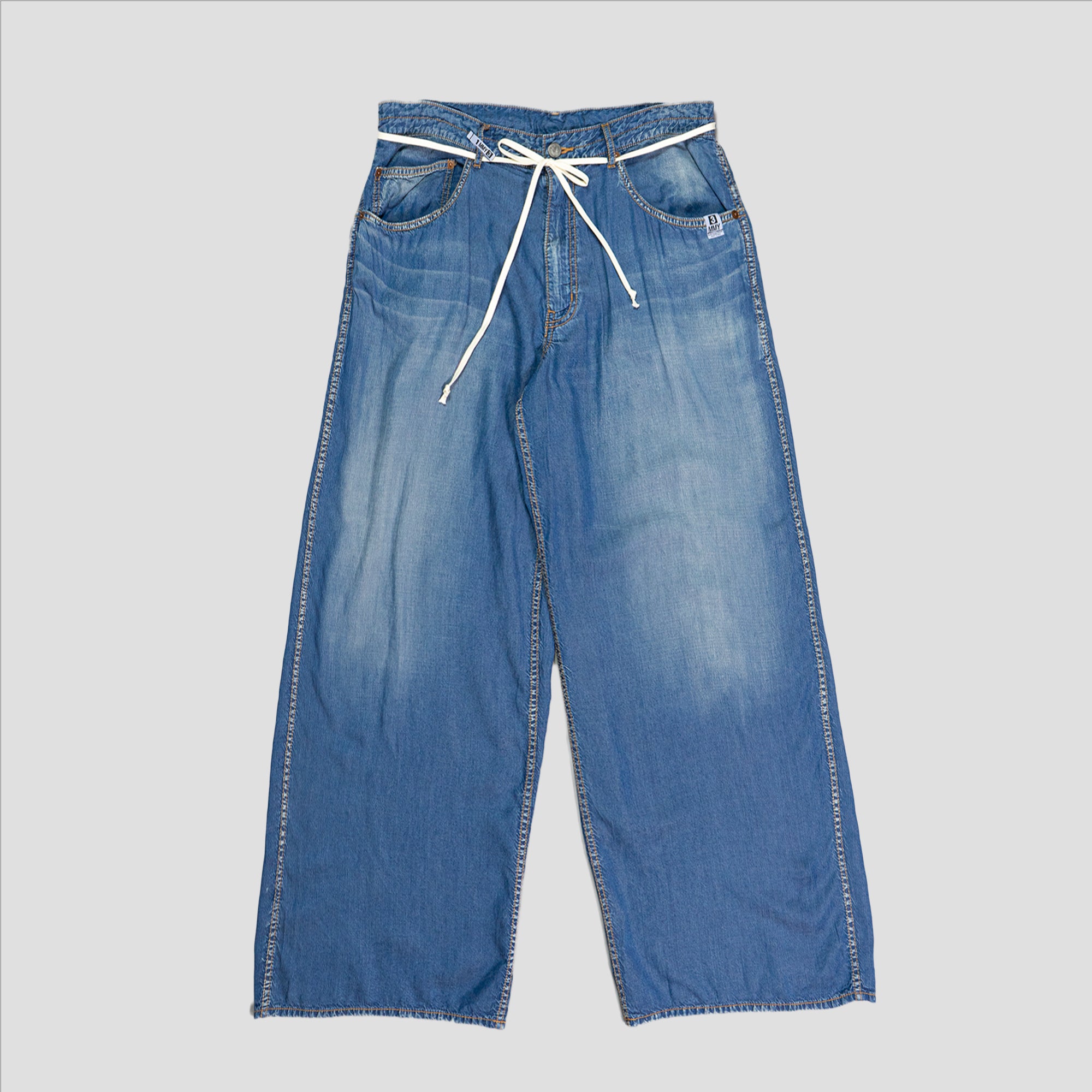 BAGGY DENIM EASY PANTS