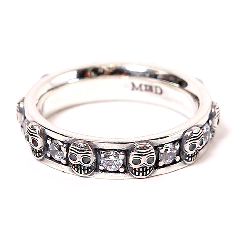 MAGICAL DESIGN - BEZEL RING - SILVER / CUBIC ZIRCONIA