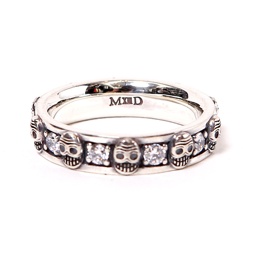 MAGICAL DESIGN - BEZEL RING - SILVER / CUBIC ZIRCONIA