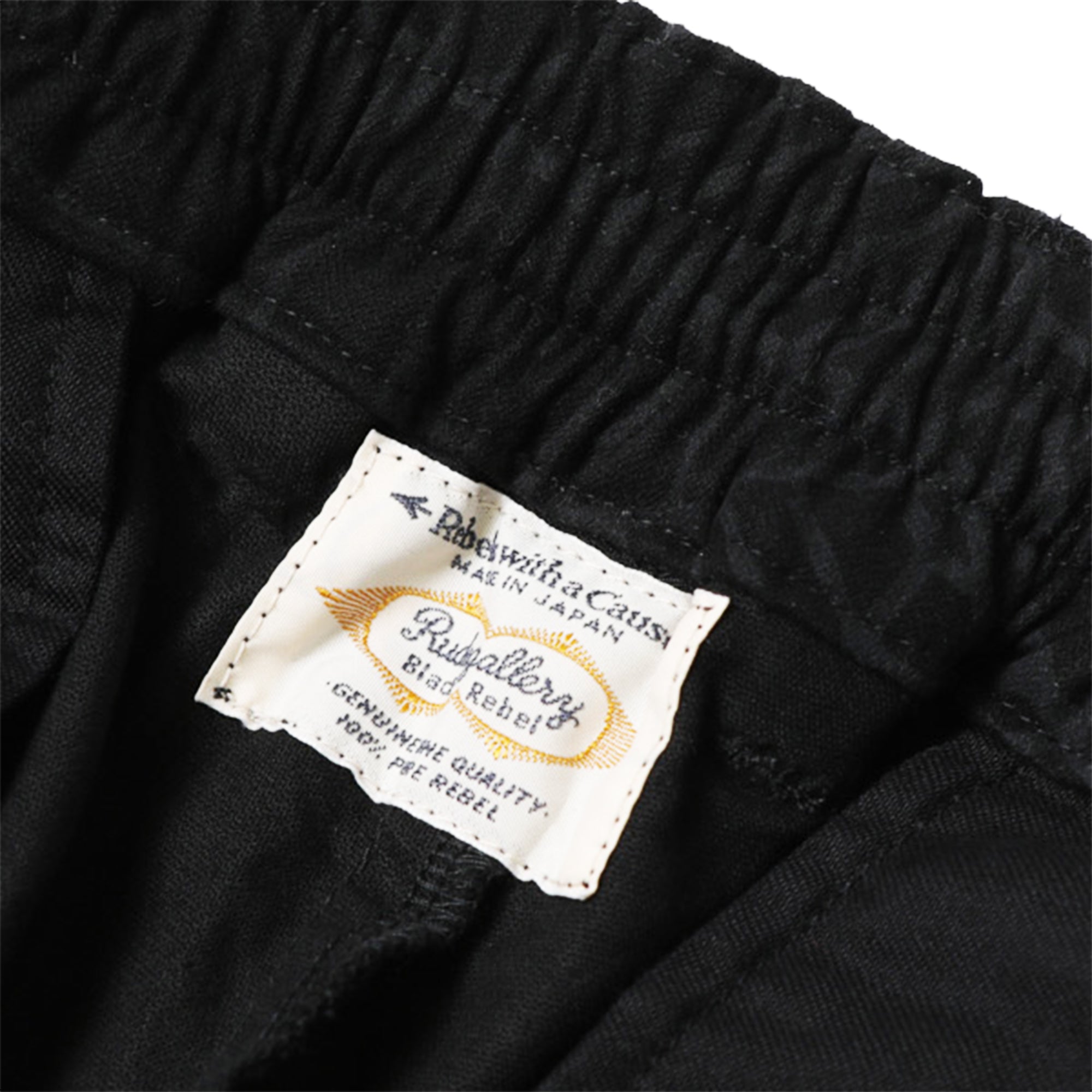 SPIDER WEB TROUSERS - BLACK