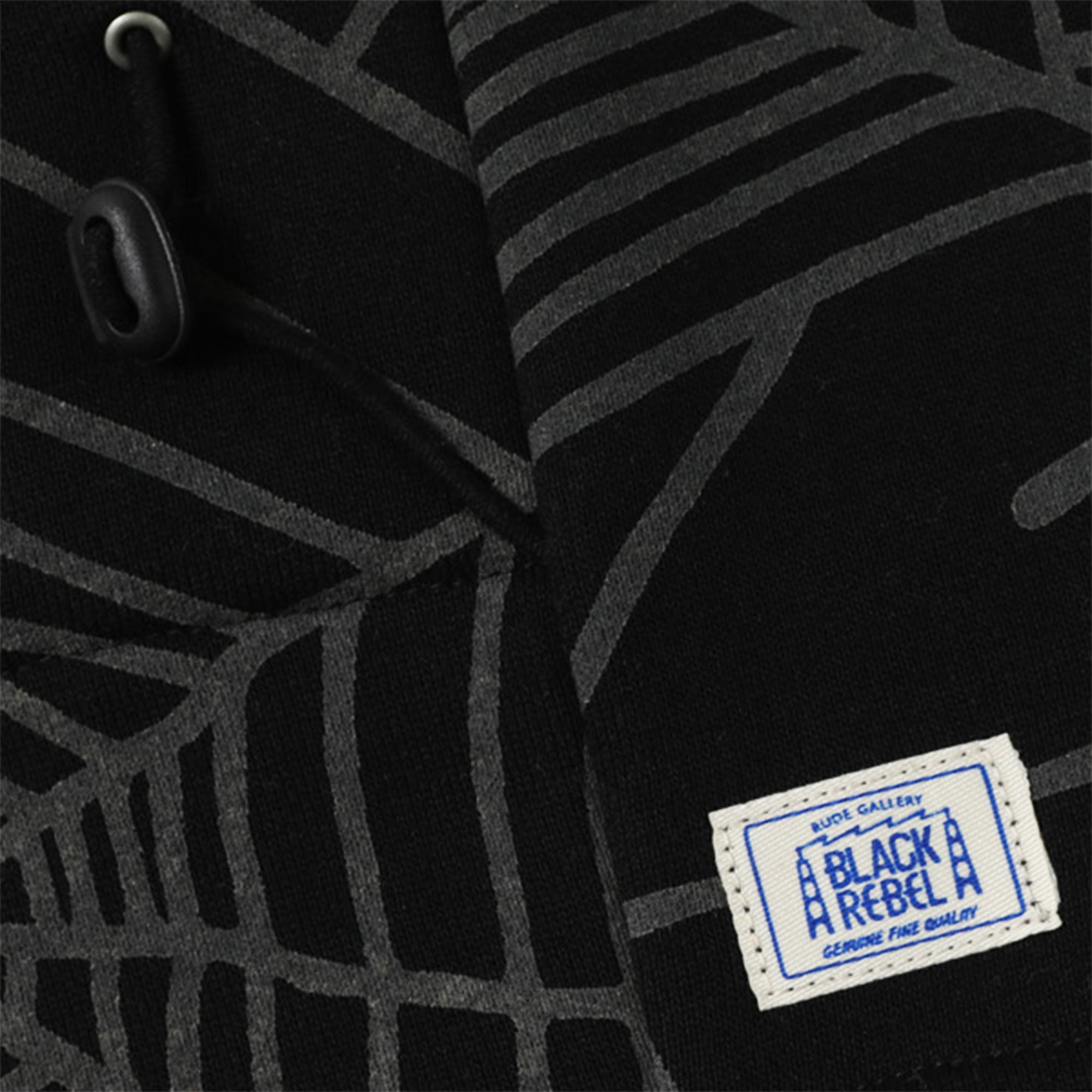 SPIDER WEB SKI MASK - BLACK