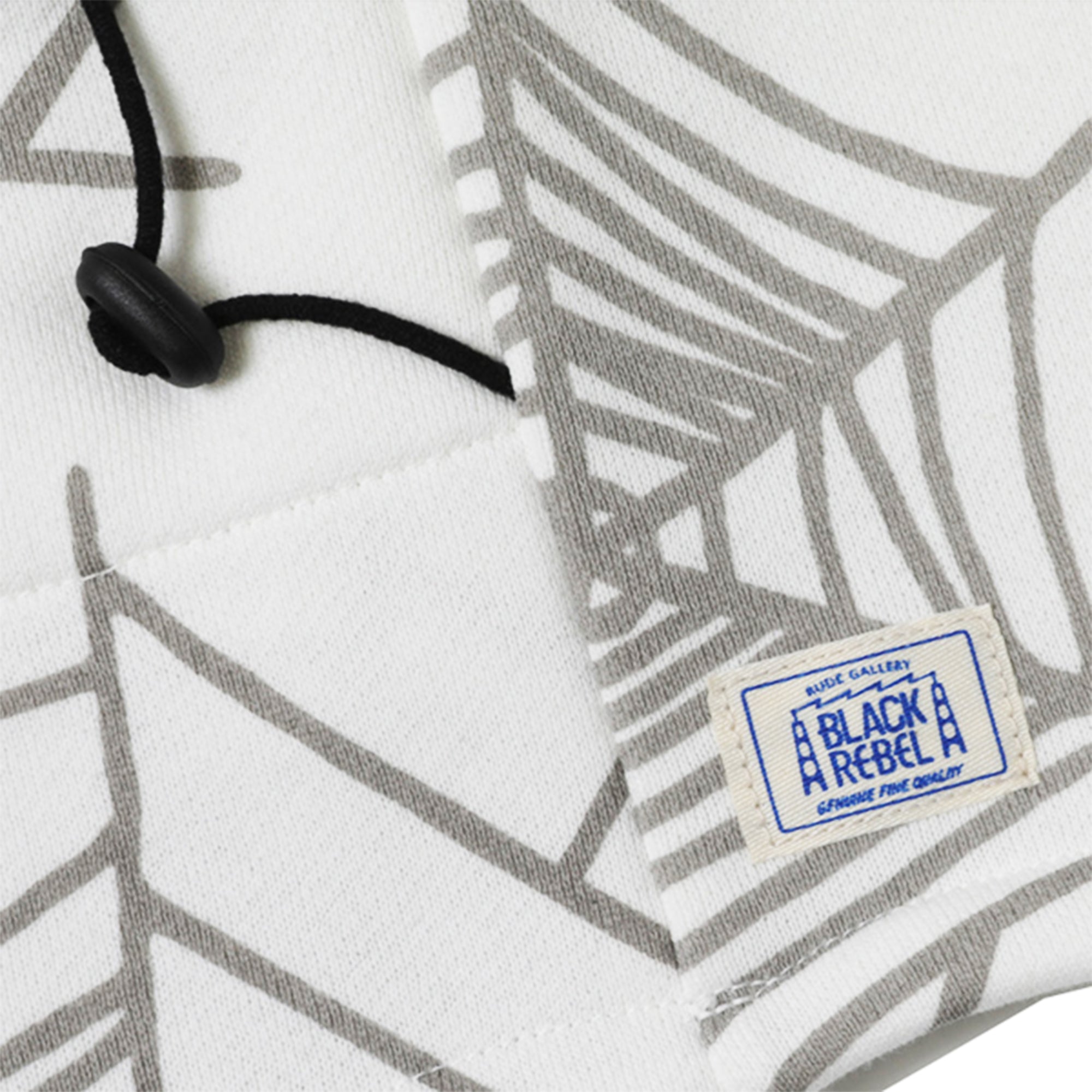 SPIDER WEB SKI MASK - WHITE