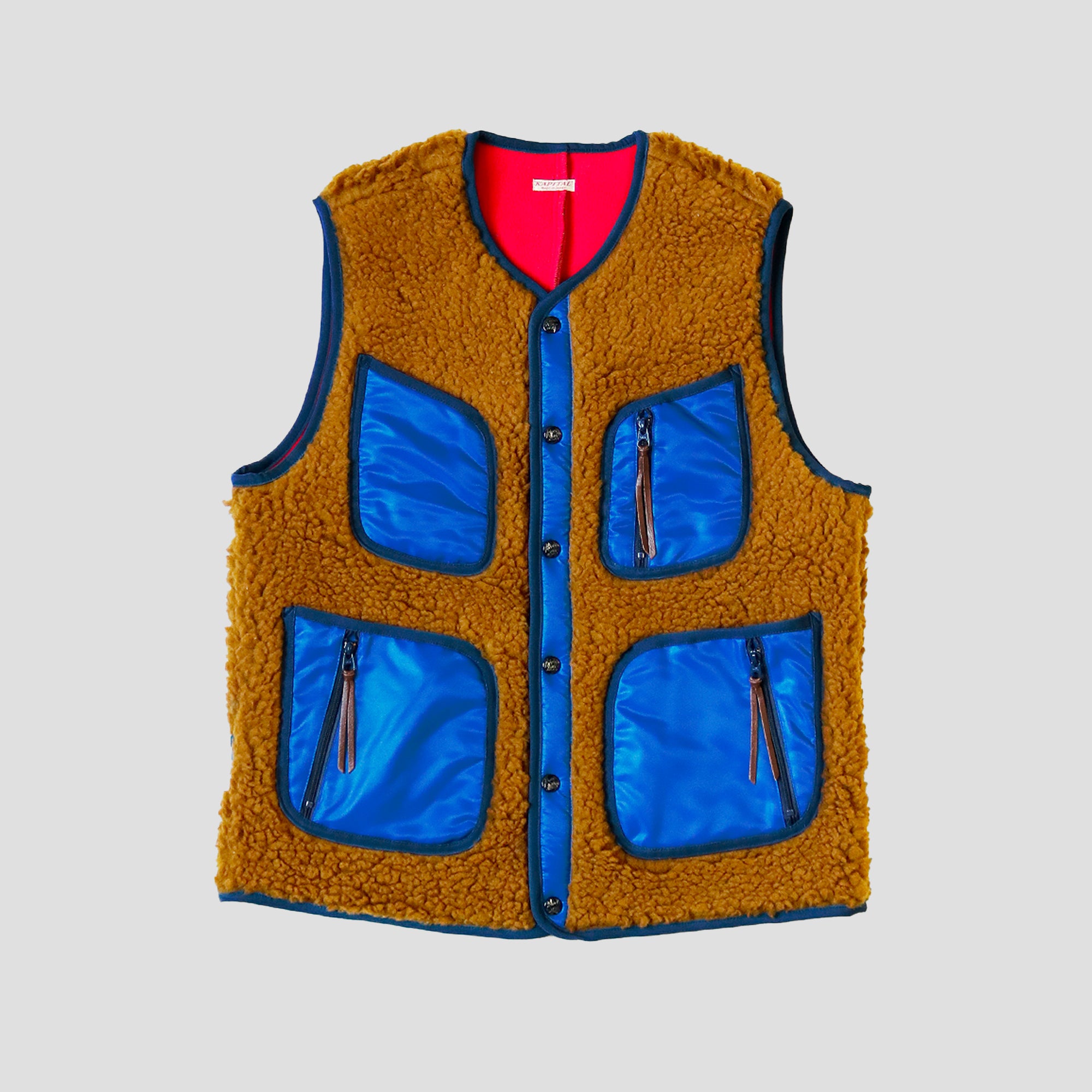 FLEECE BEACH VEST