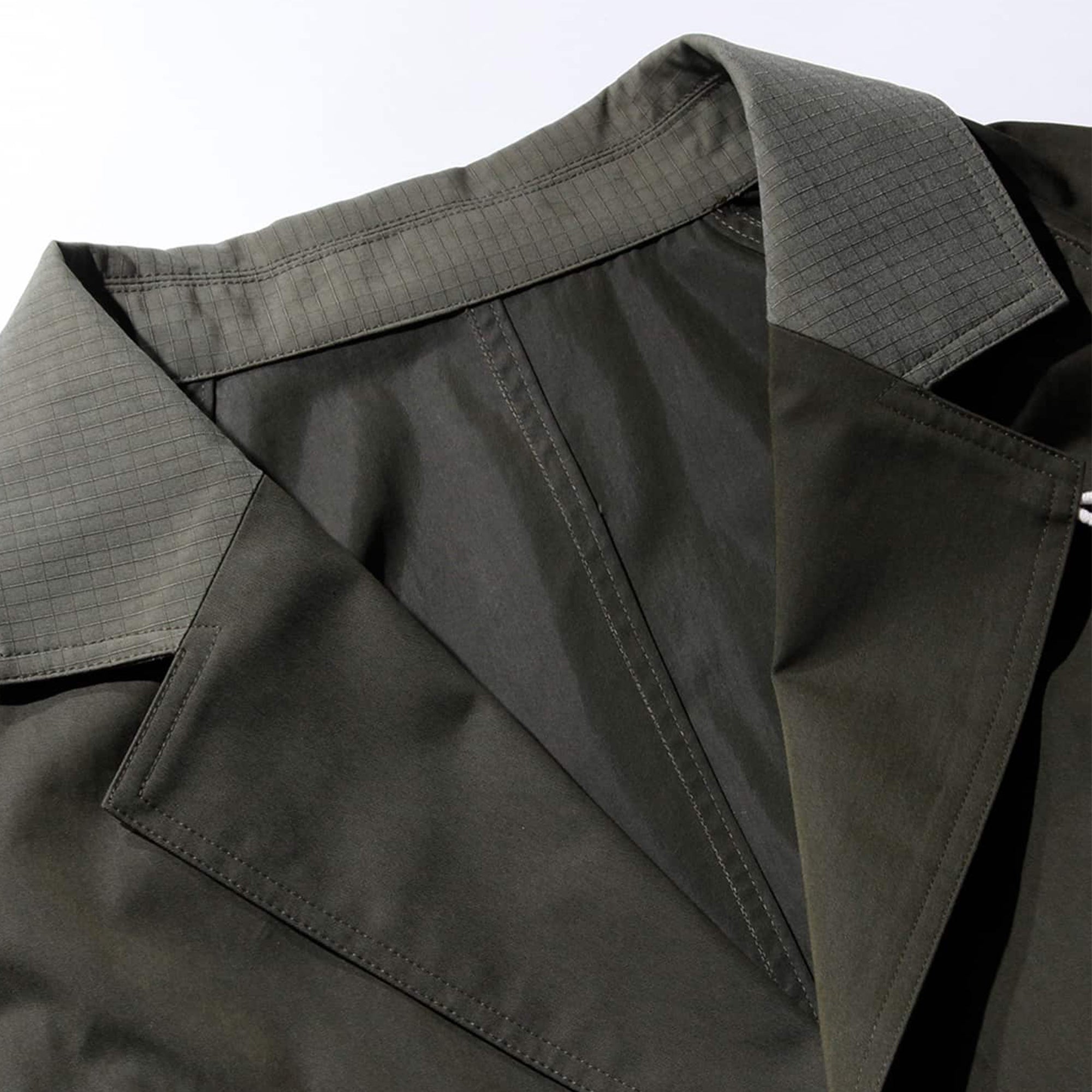 CHESTERFIELD COAT - OLIVE