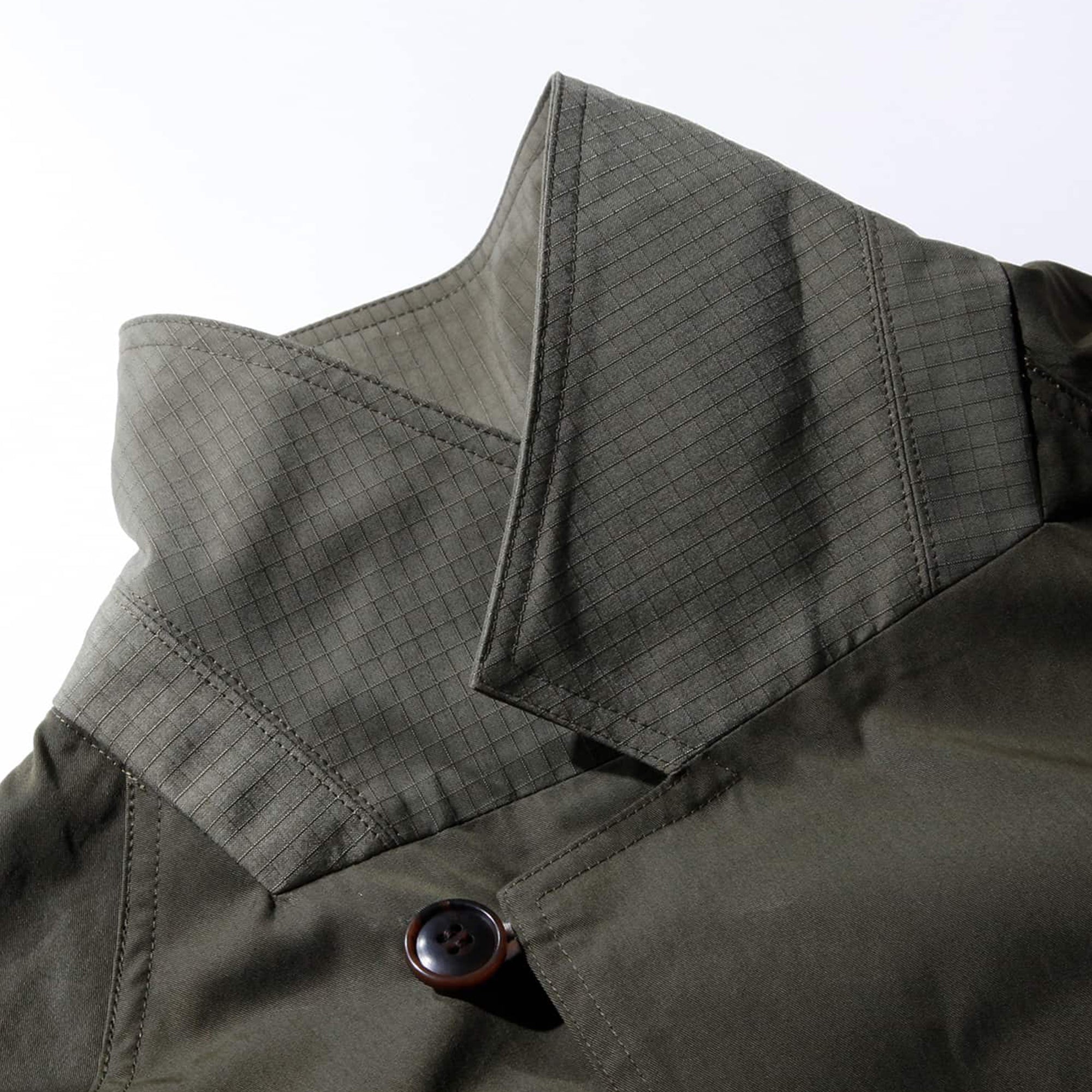 CHESTERFIELD COAT - OLIVE