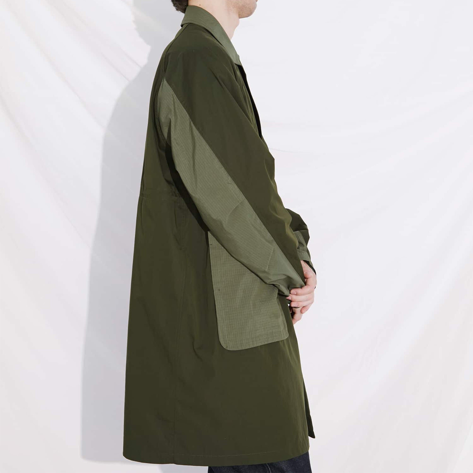 CHESTERFIELD COAT - OLIVE