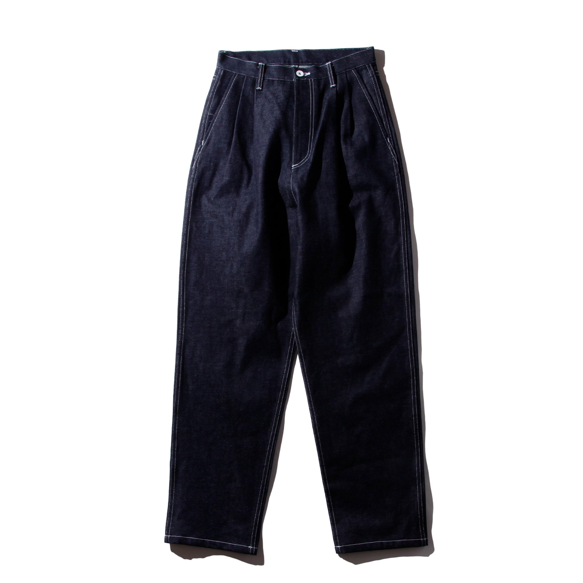 F/CE® | ORGANIC DENIM HIGH-WAISTED JEANS - INDIGO