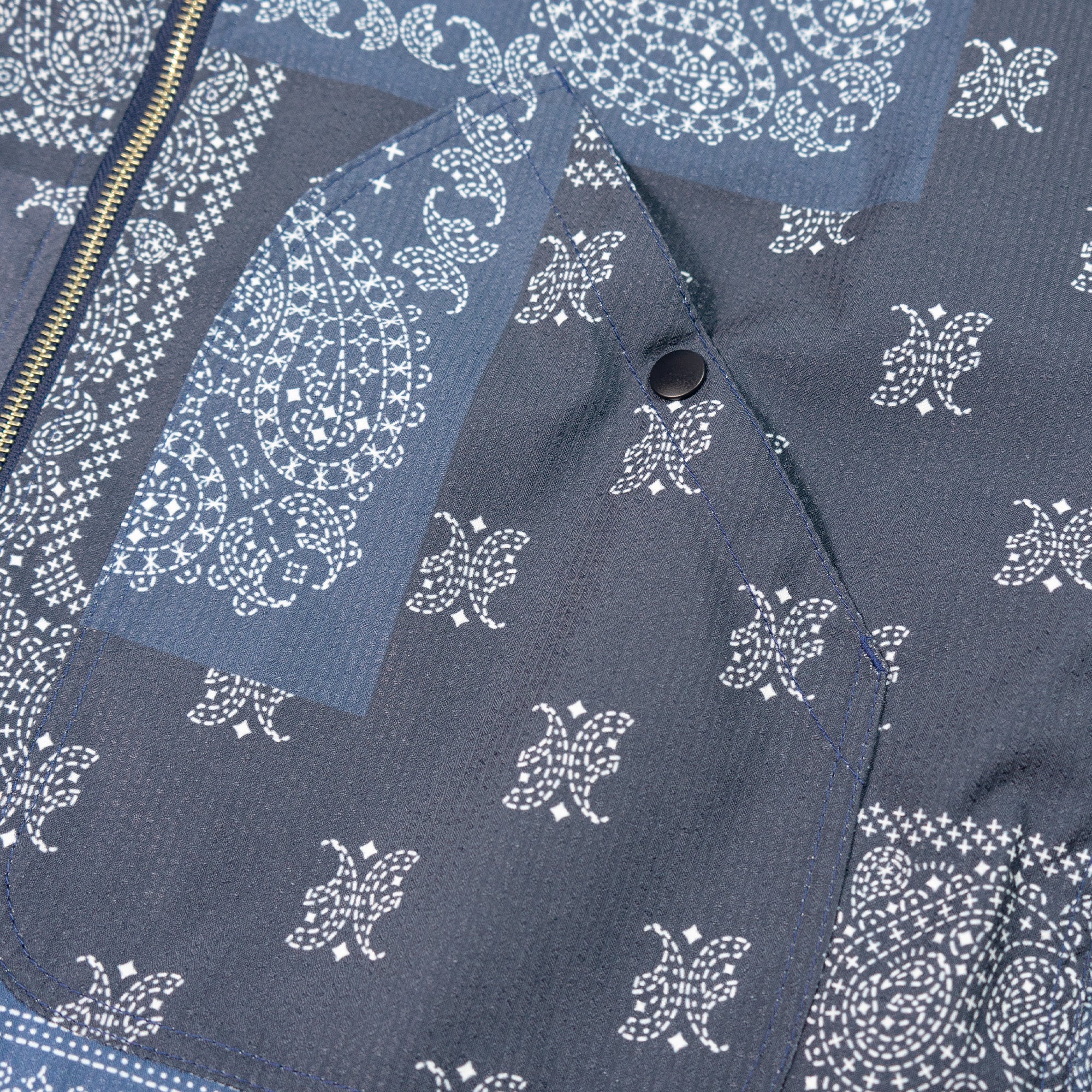 PRINTED PATCHWORK JACKET