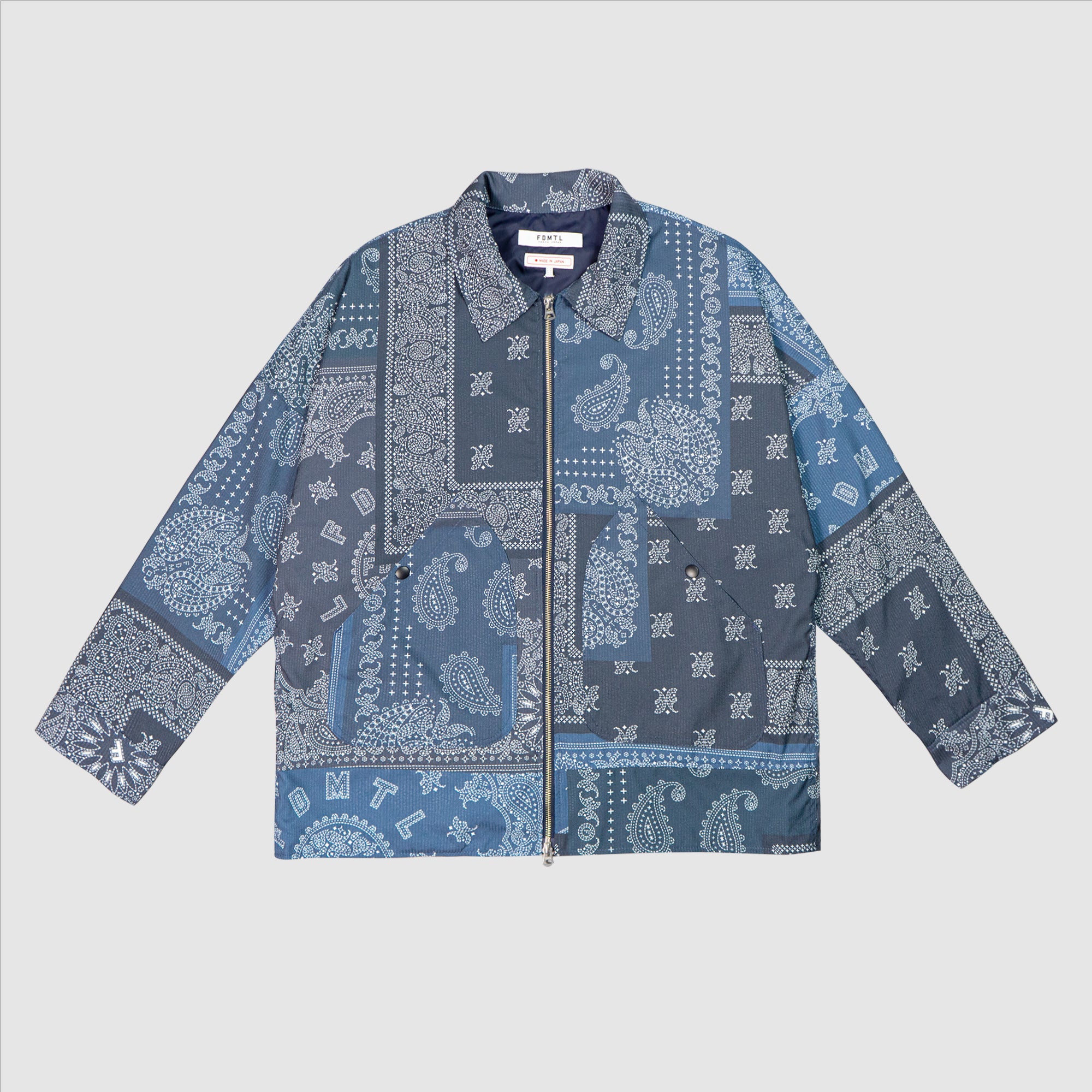 PRINTED PATCHWORK JACKET
