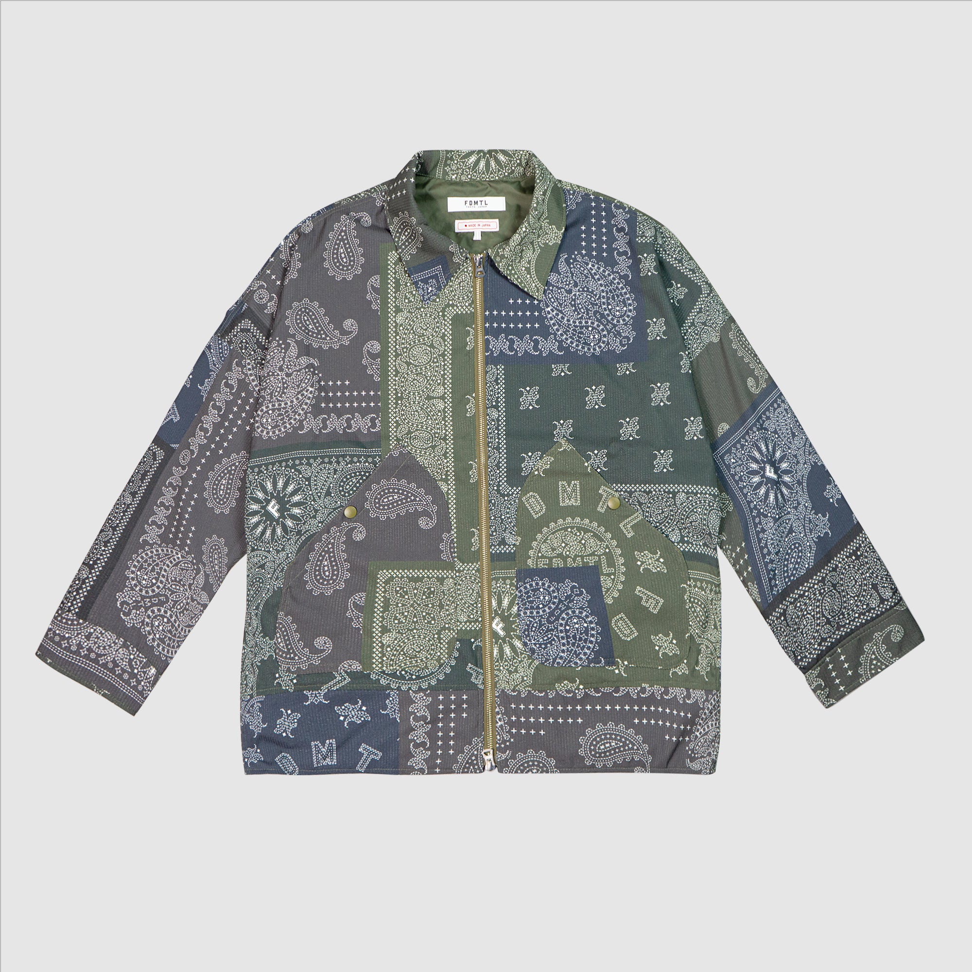 PRINTED PATCHWORK JACKET