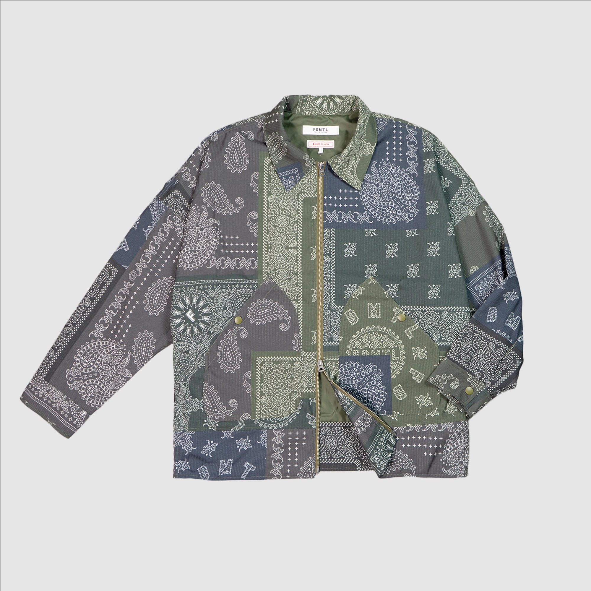 PRINTED PATCHWORK JACKET