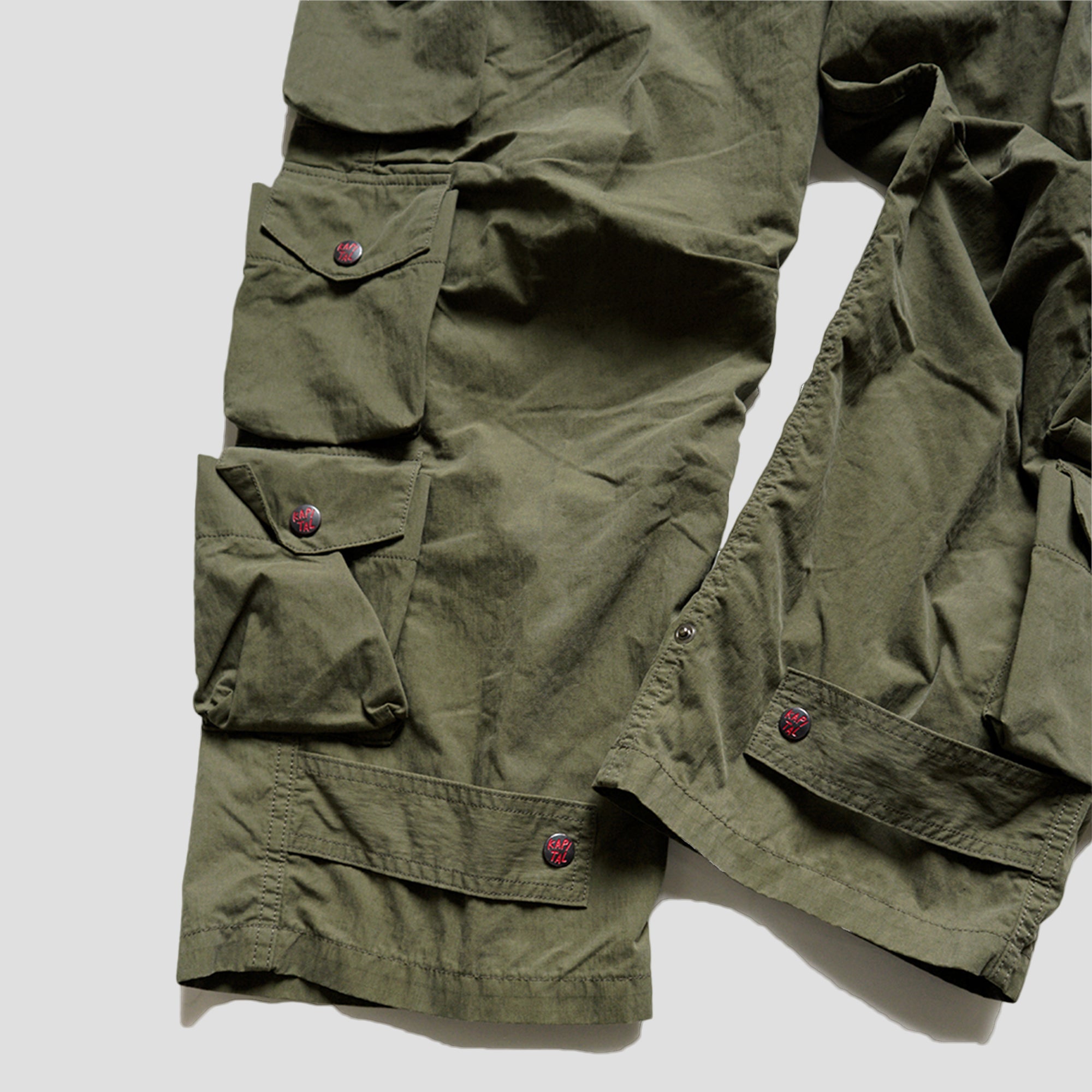 RIP STIOP CARGO OVERALL - OLIVE