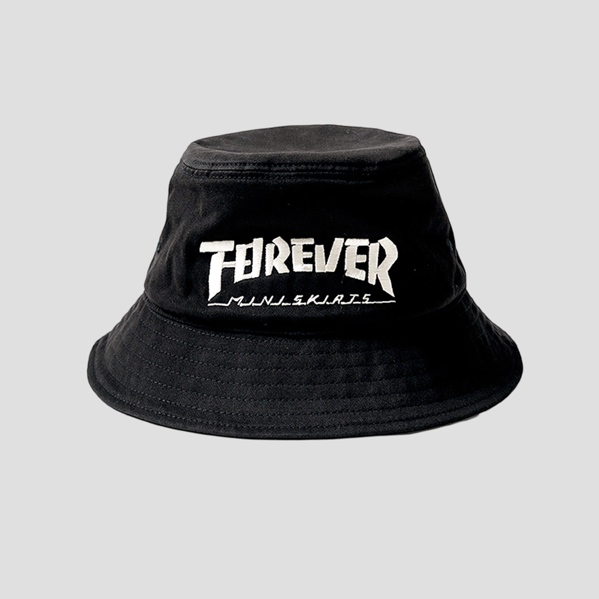 BRUSHED TWILL BUCKET HAT - FOREVER MINI SKIRT