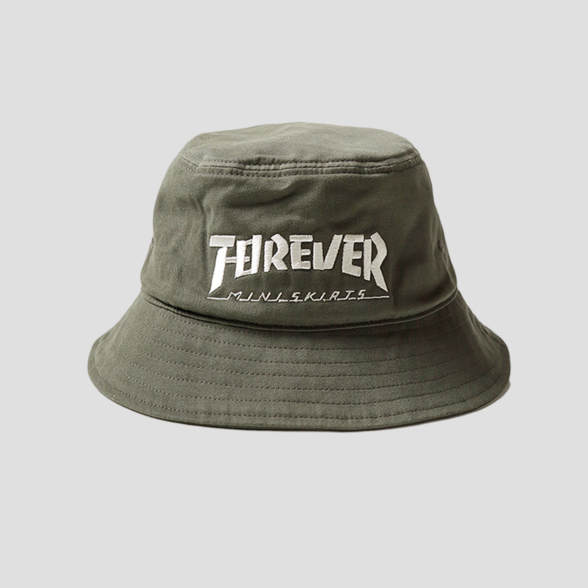 BRUSHED TWILL BUCKET HAT - FOREVER MINI SKIRT