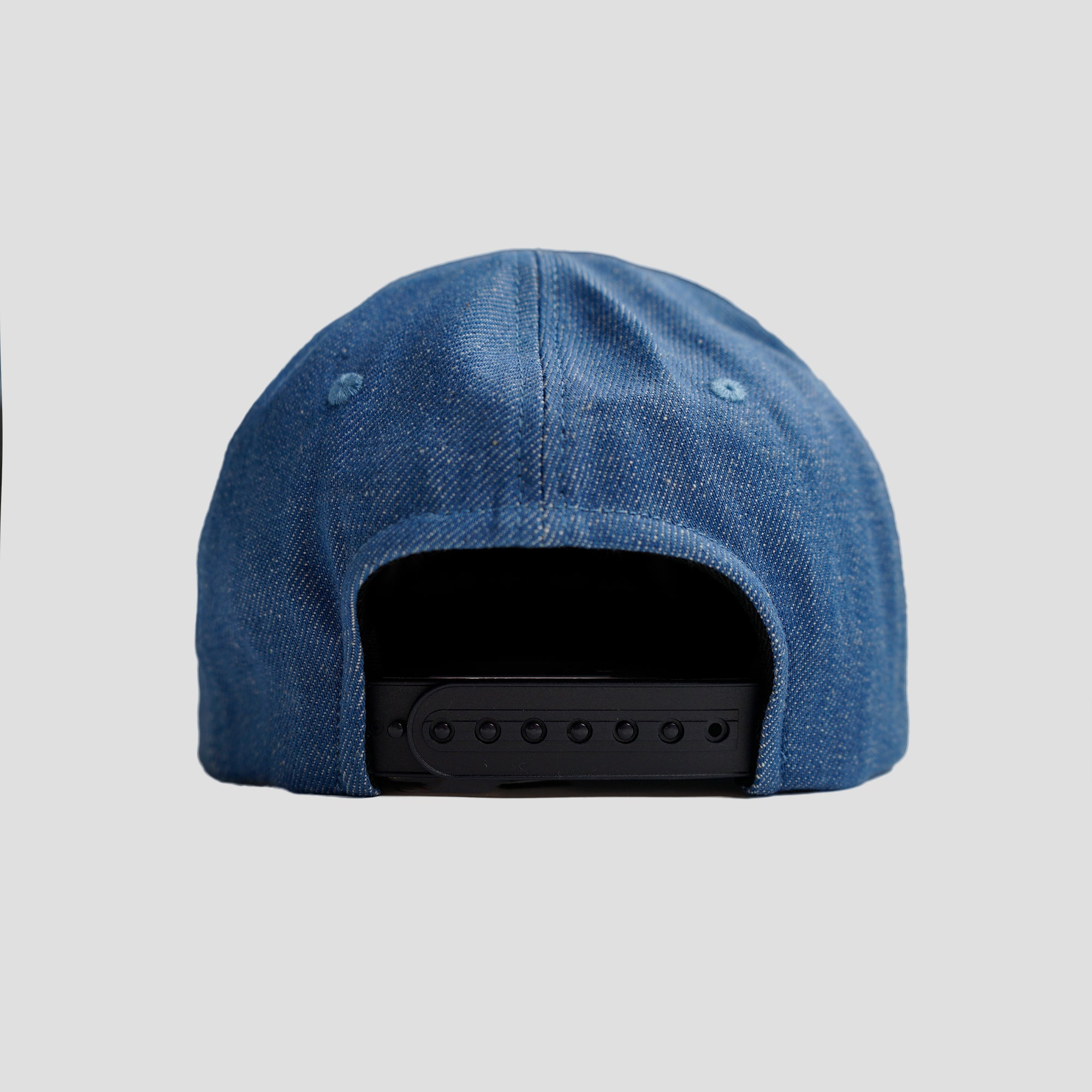 BRUSHED TWILL x DENIM 6PANNEL SNAP BACK CAP