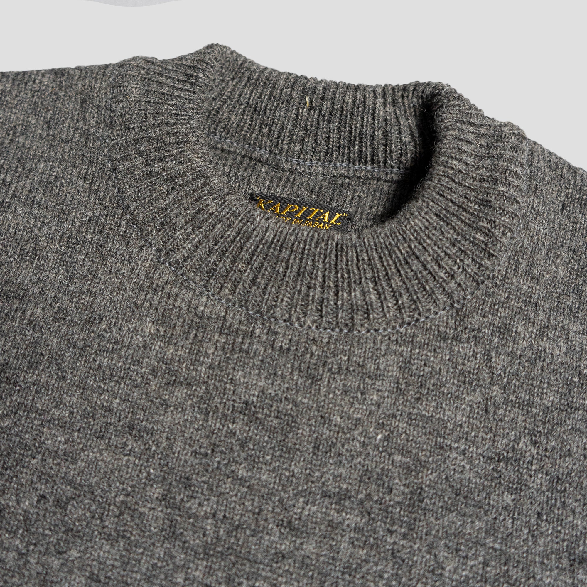 7G WOOL WINDOWPANE SWEATERS