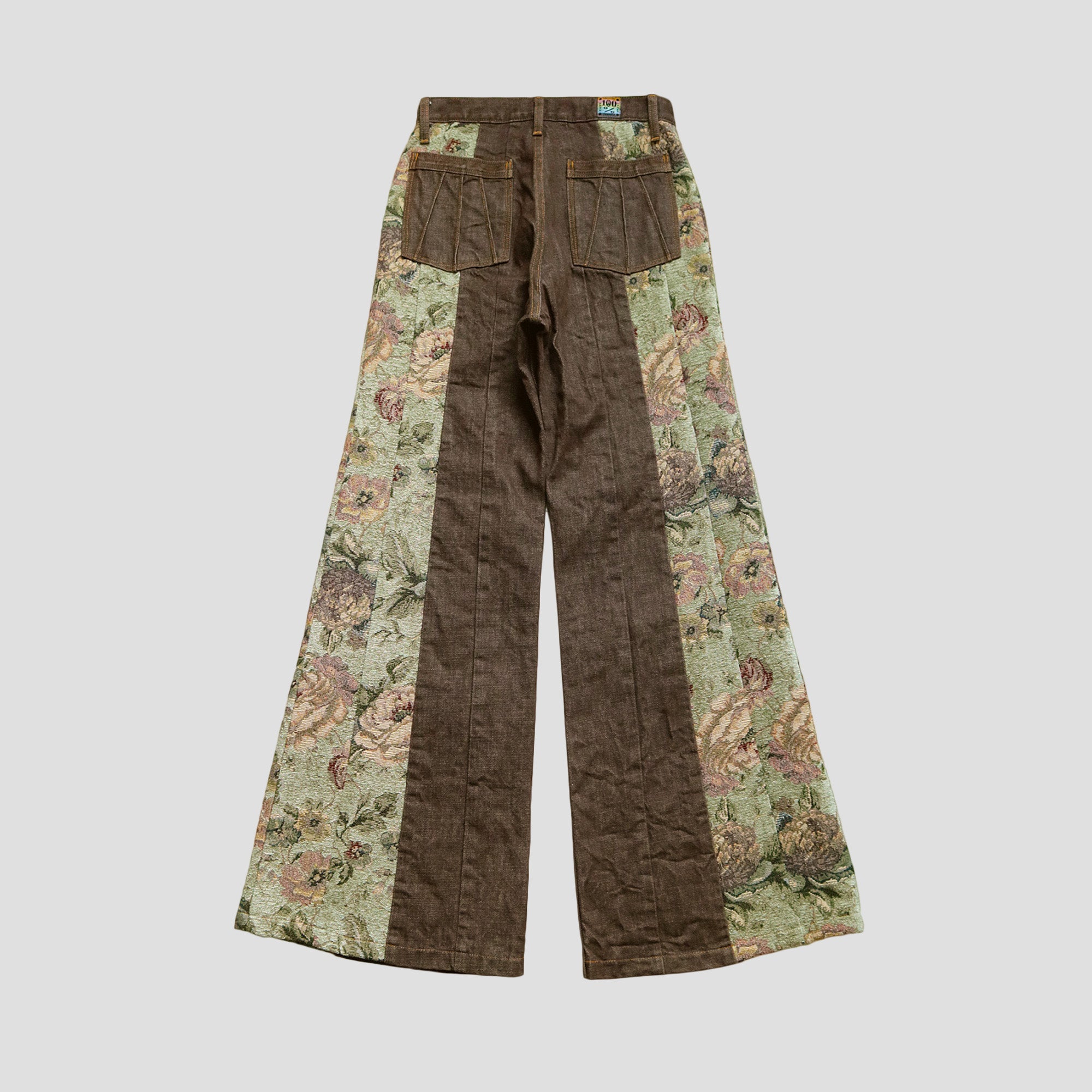 GOBELIN x DENIM 2TONE GYPSY BUGGY PANTS