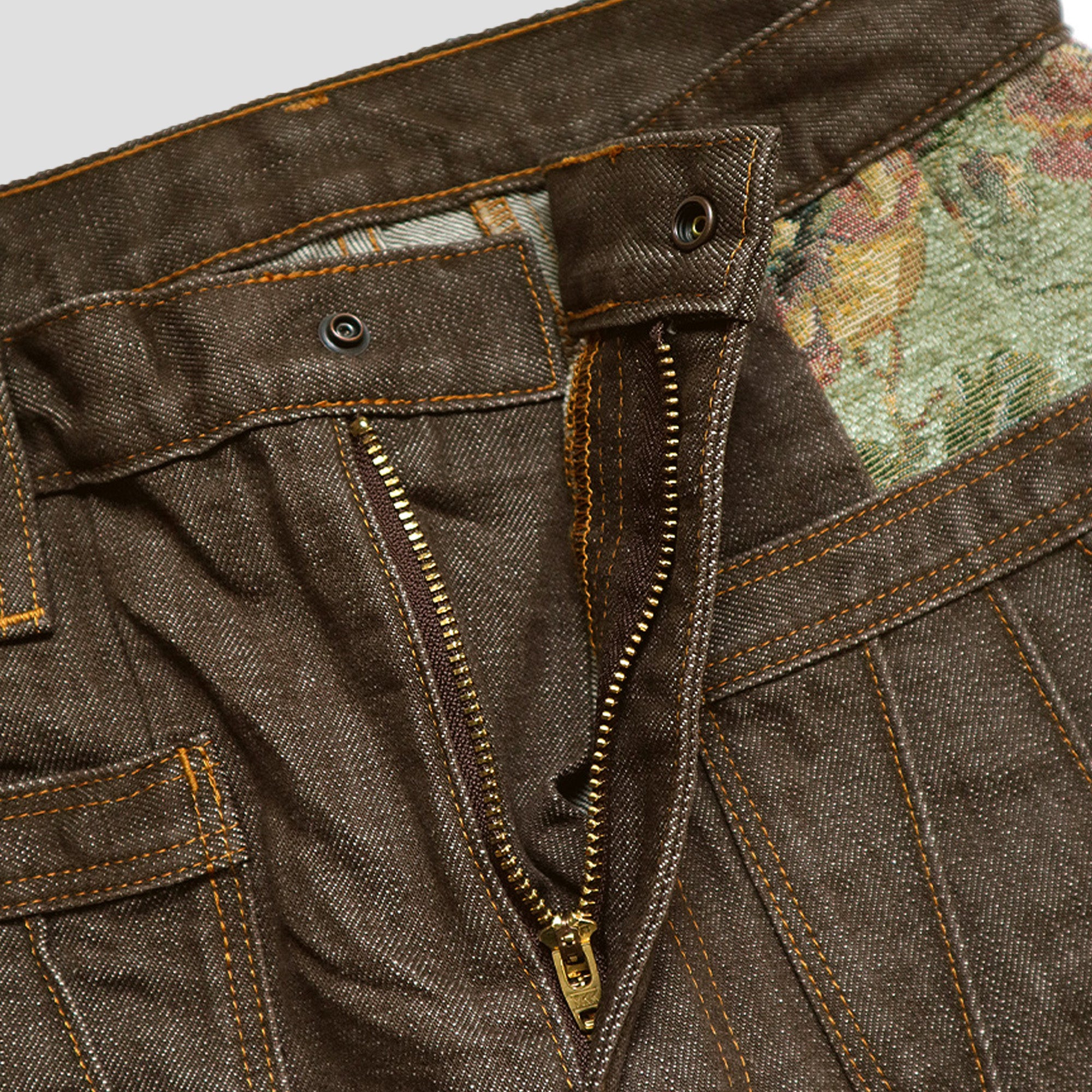 GOBELIN x DENIM 2TONE GYPSY BUGGY PANTS