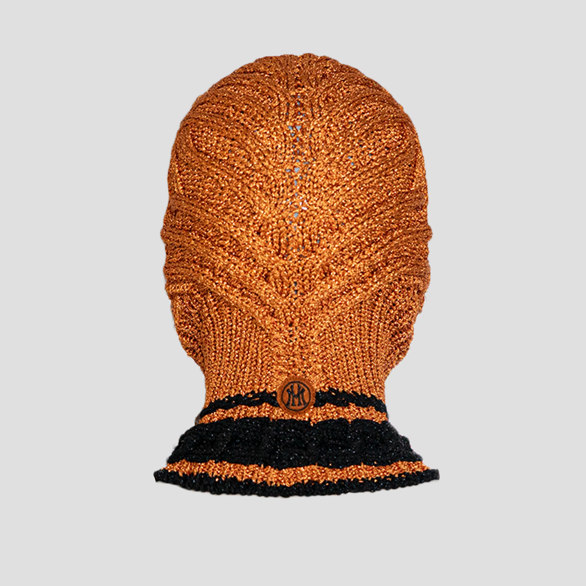 GLITTER SKULL KNIT BEANIE