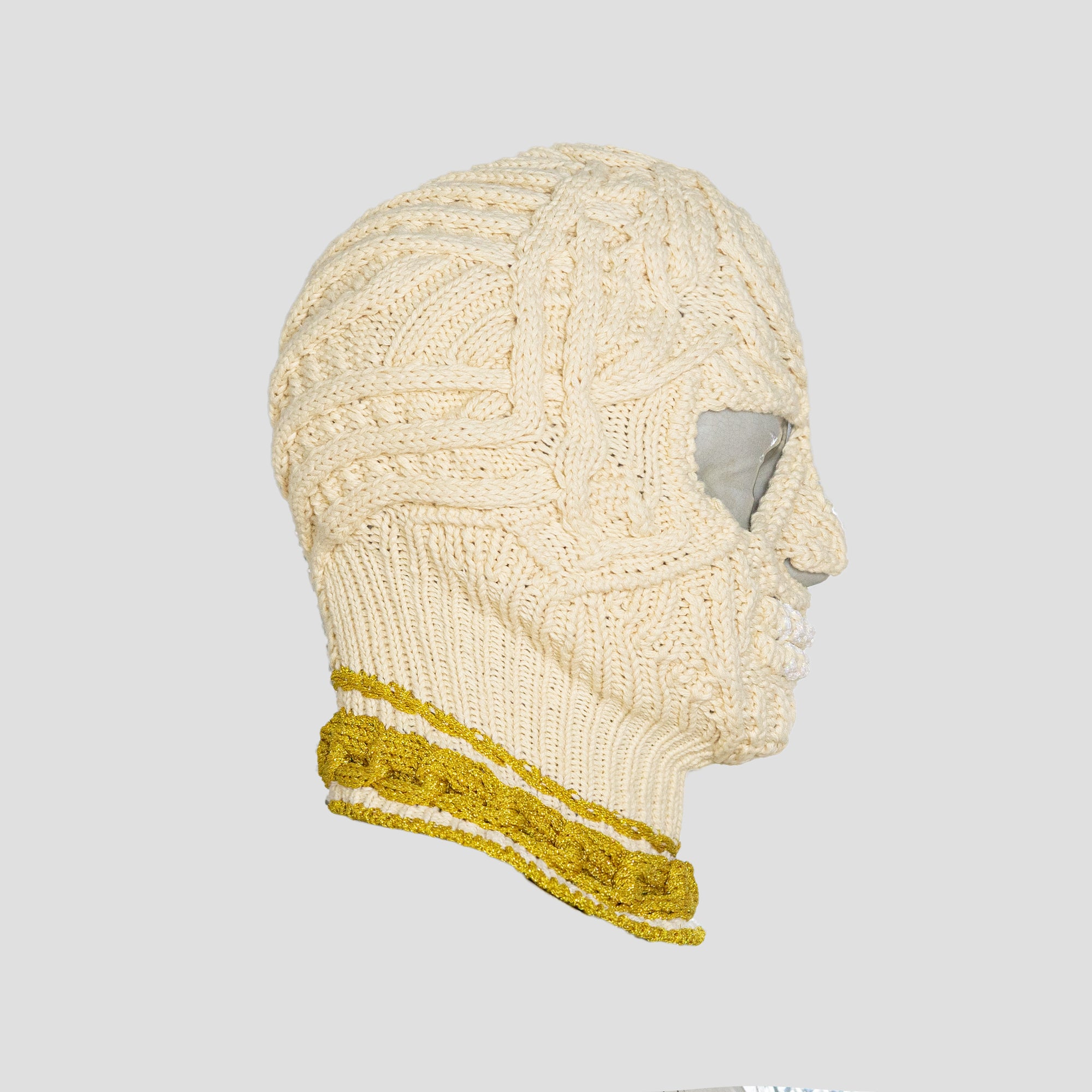 COTTON SKULL KNIT BEANIE