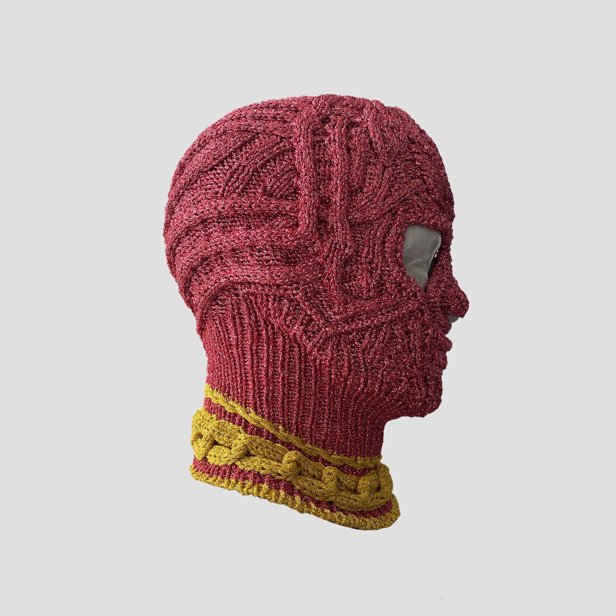 GLITTER SKULL KNIT BEANIE