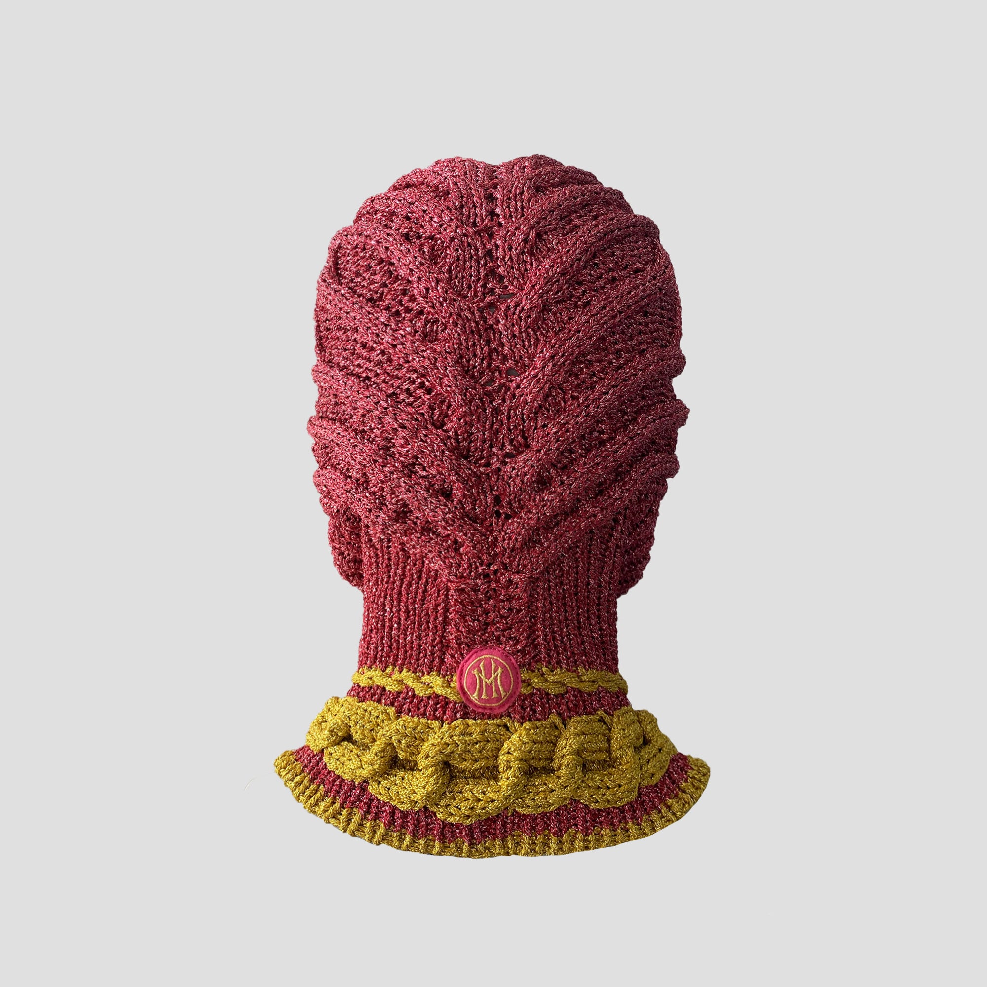 GLITTER SKULL KNIT BEANIE