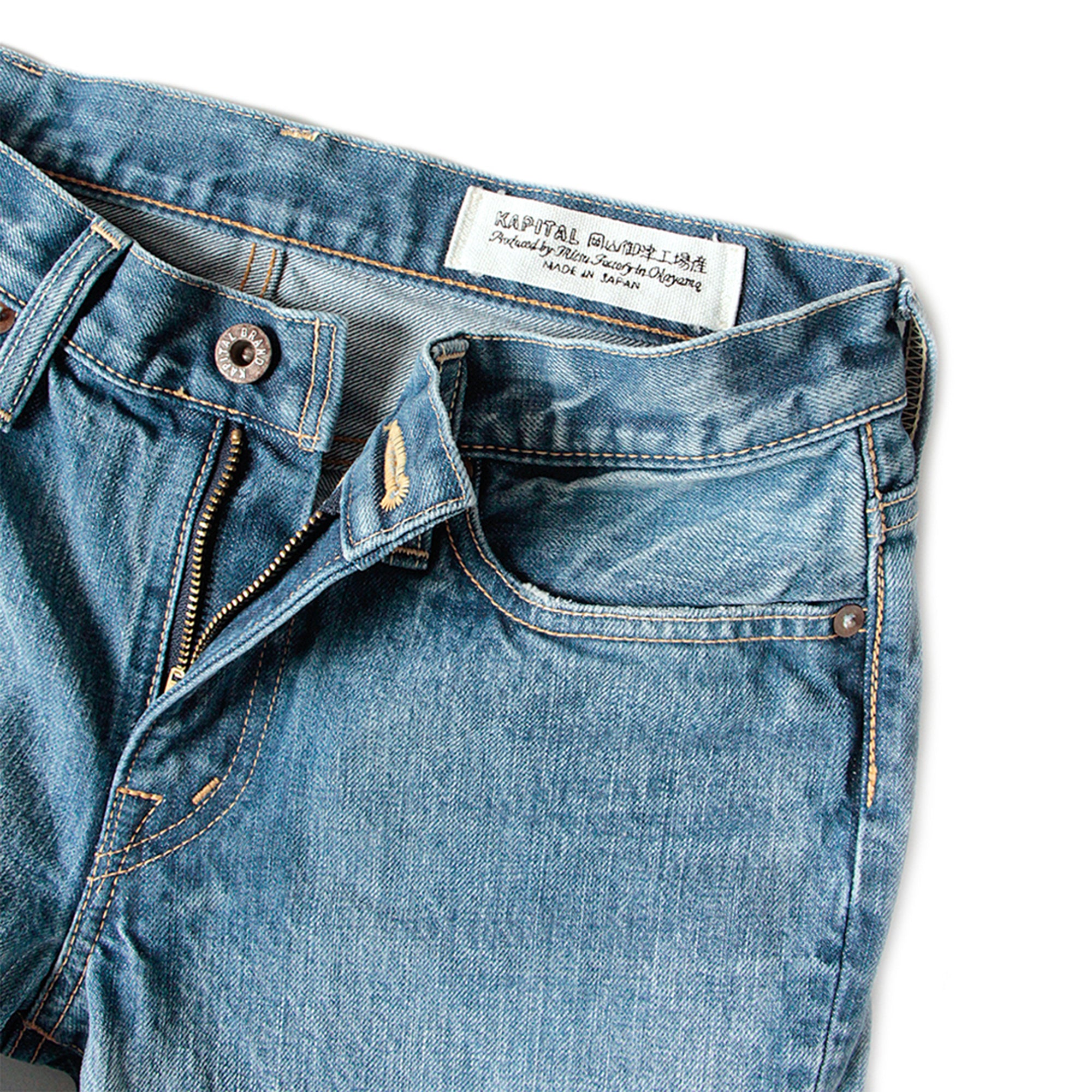 14oz DENIM SKINY JEANS (LADIES) - INDIGO