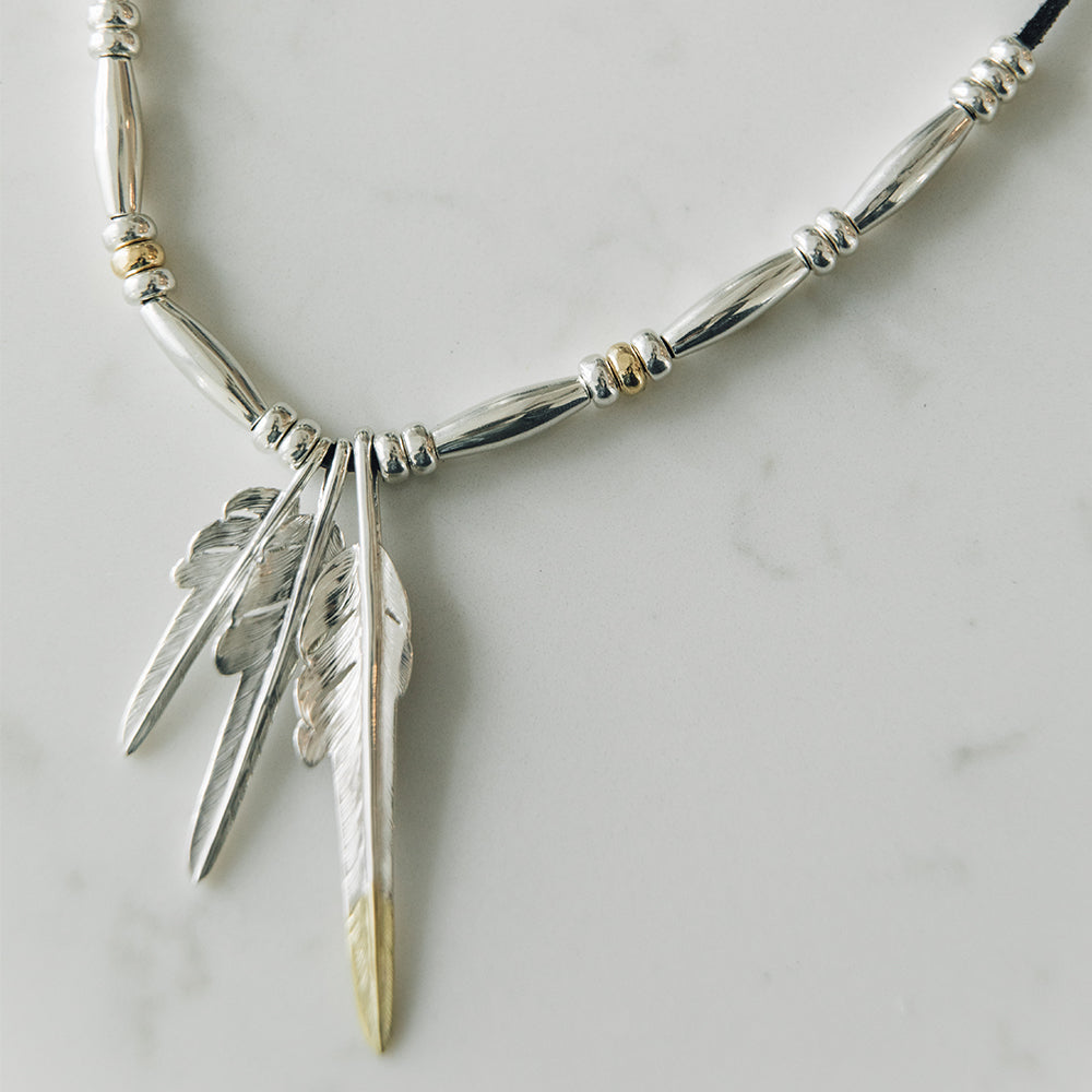 Larry Smith - Feather Necklace No.32 at Mannahatta NYC