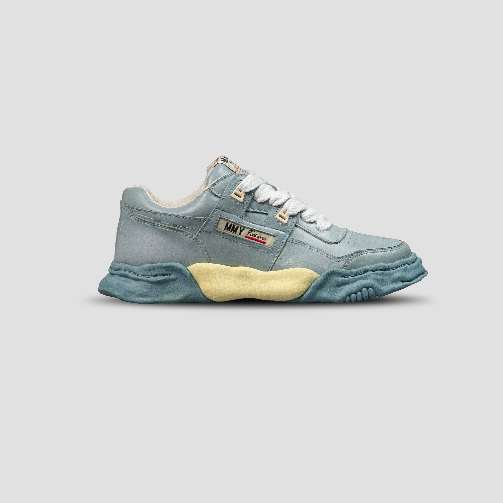 PARKER OG SOLE LOW-TOP PARAFFIN LEATHER SNEAKERS