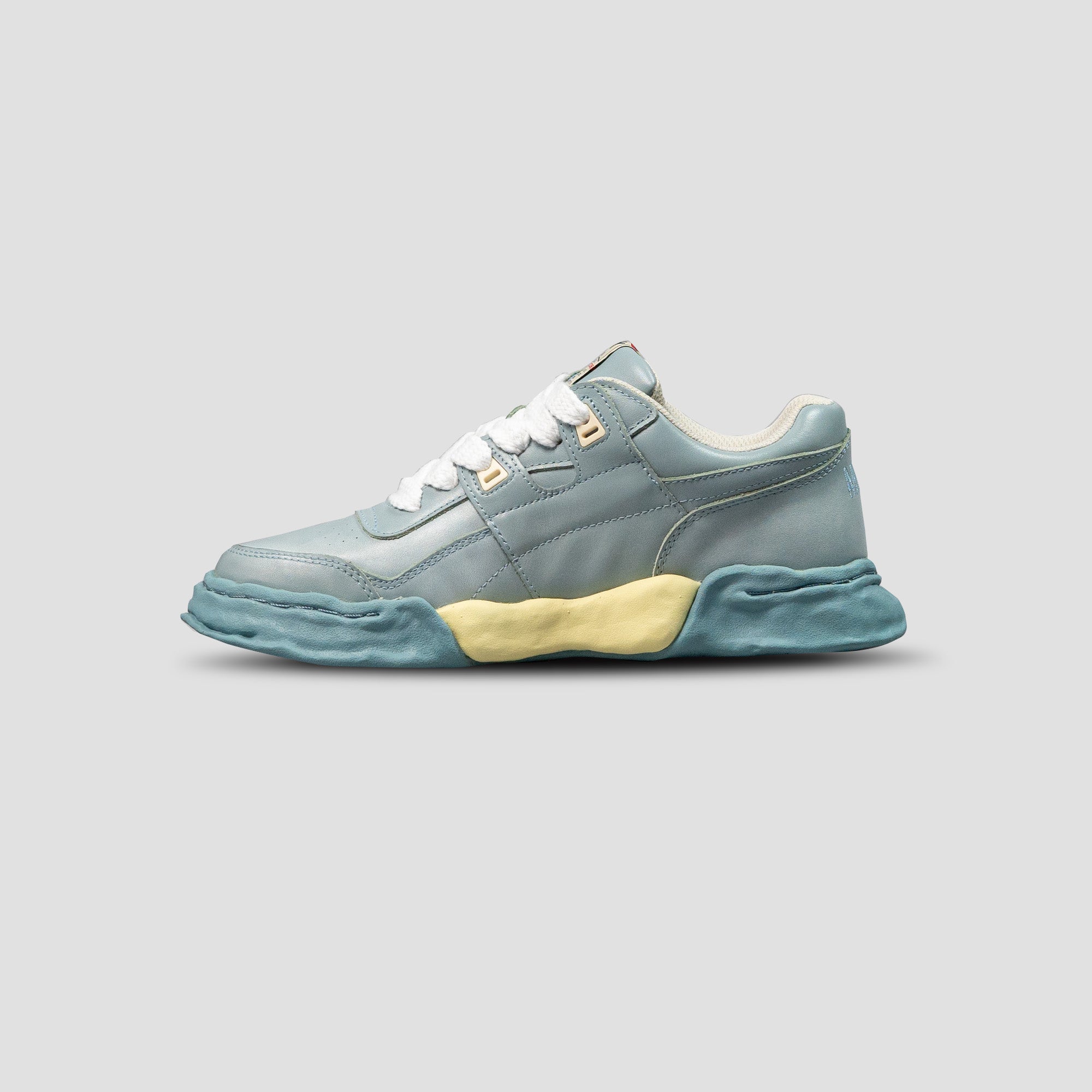 PARKER OG SOLE LOW-TOP PARAFFIN LEATHER SNEAKERS