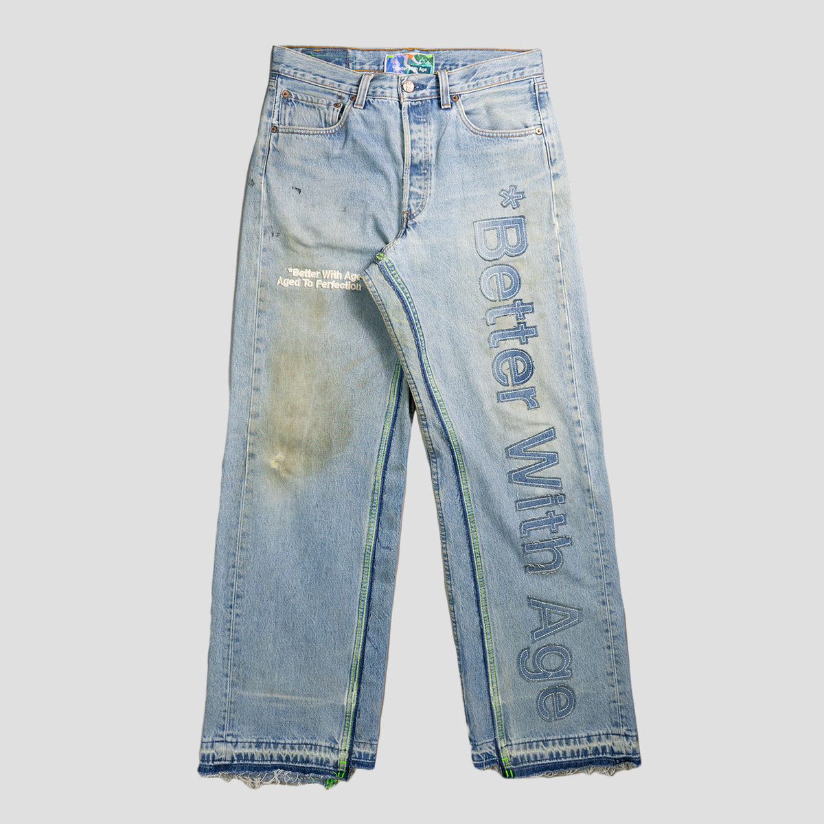 IN CASE YOU FORGOT DOUBLE-WIDE DENIM