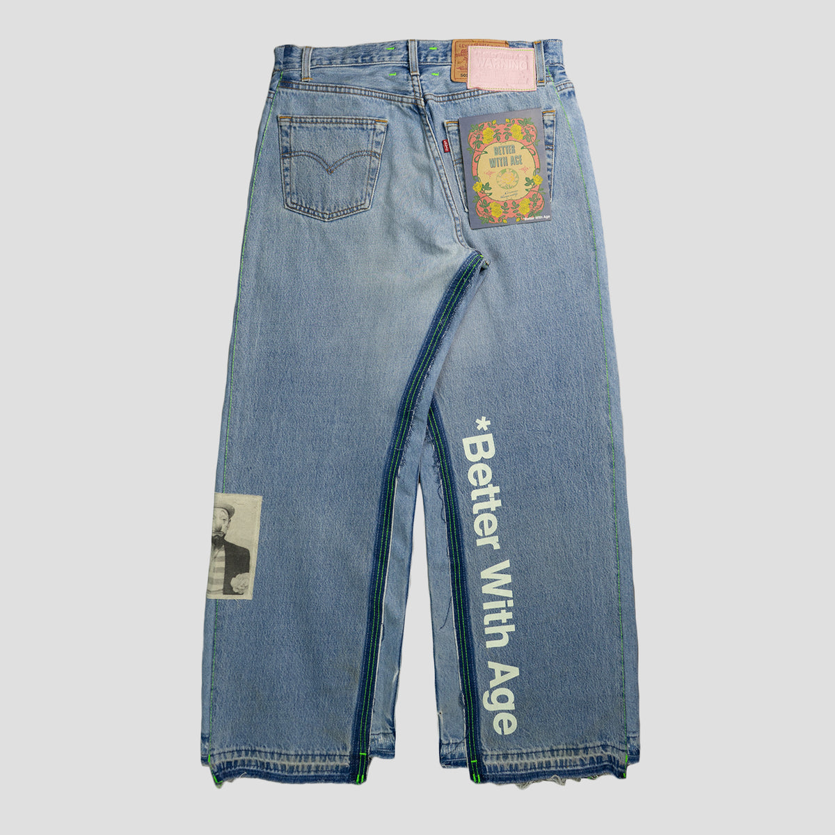 BERNARD TRIPLE-WIDE DENIM