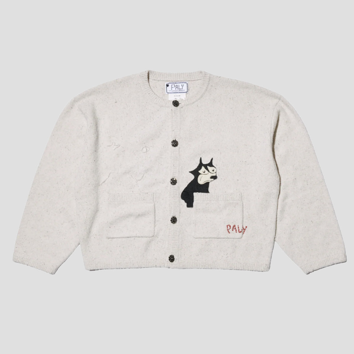 GRAN DAMA CREWNECK CARDIGAN
