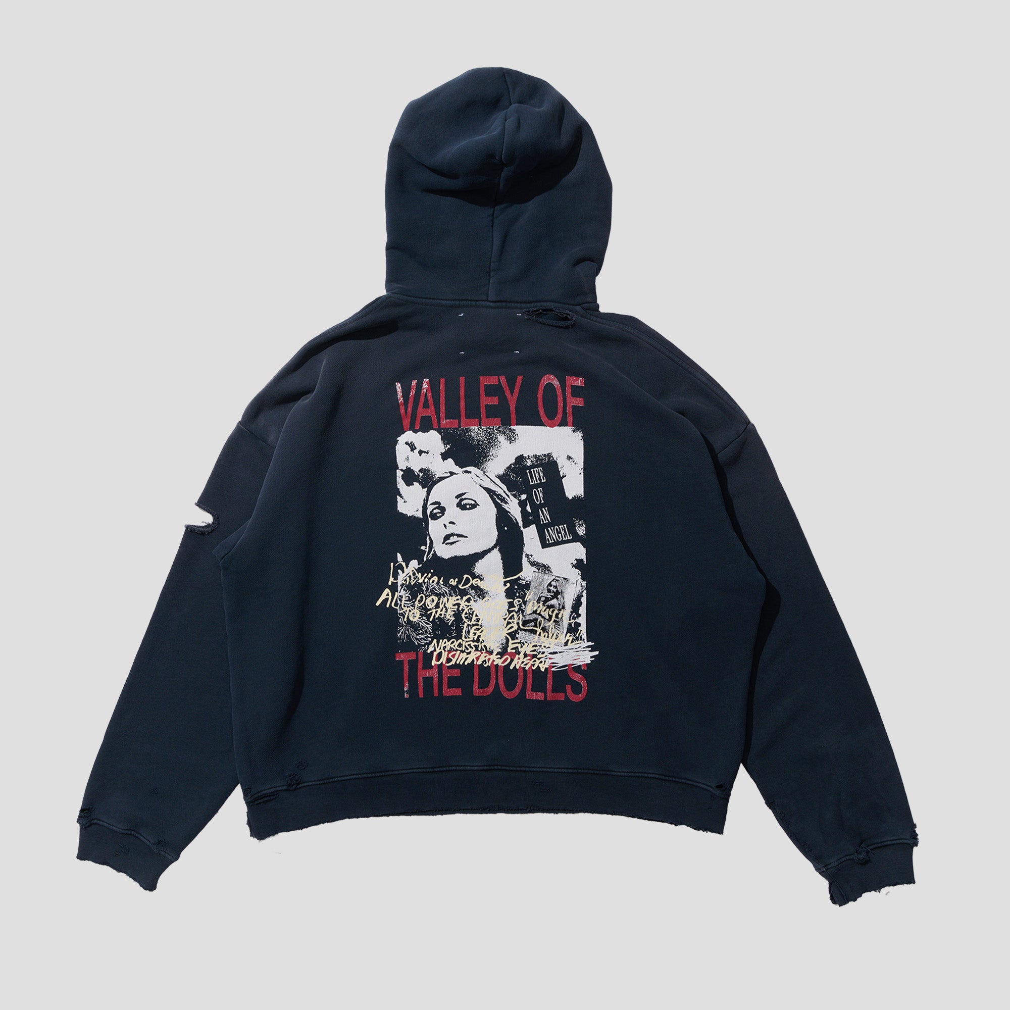 VALLEY OF DOLLS HOODED SWEATSHIRT